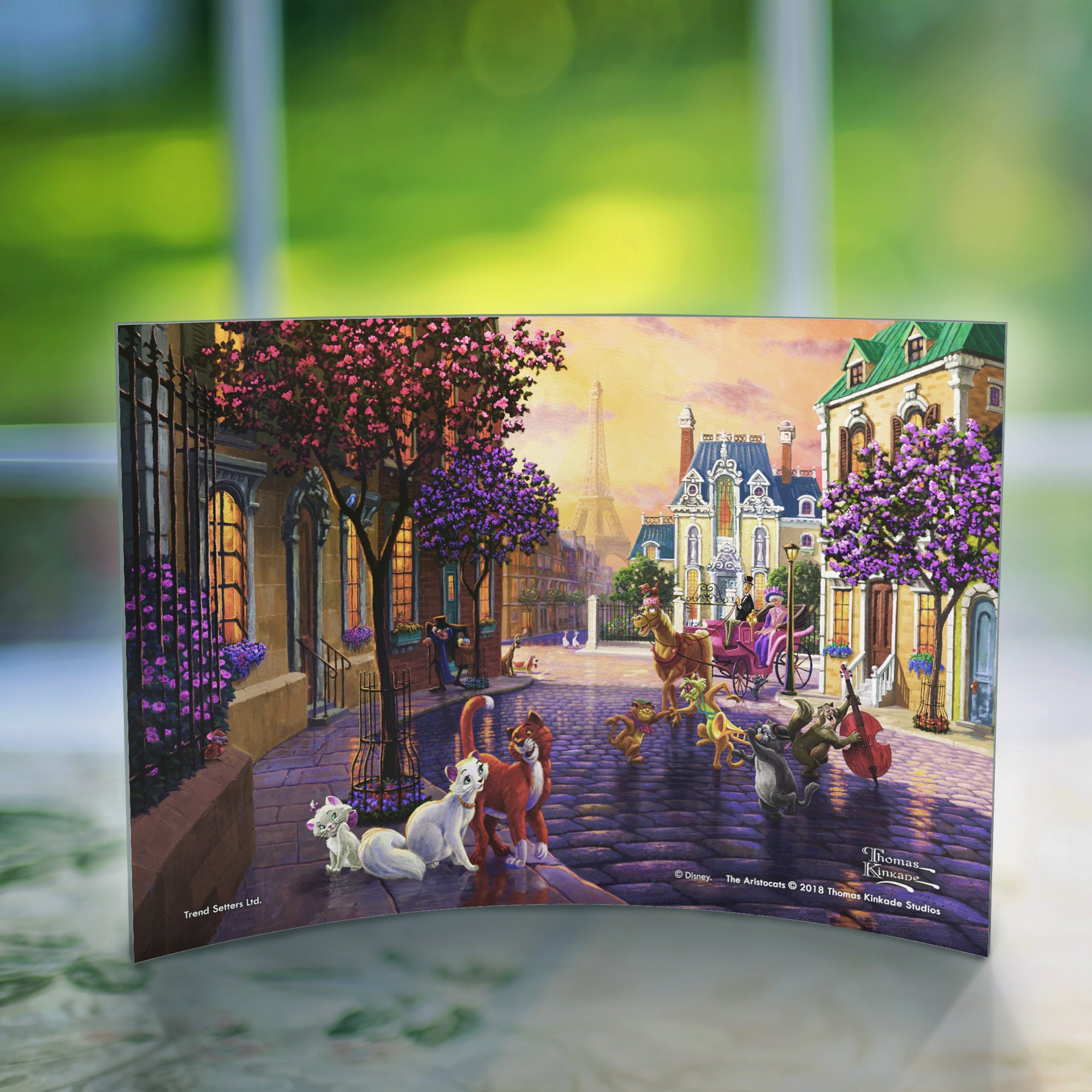 Disney (The Aristocats) 10" x 7" Curved Acrylic Print ACP1007CUR380