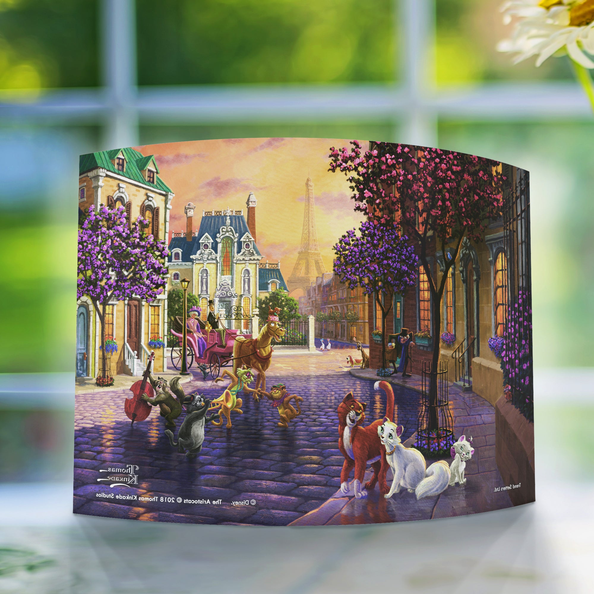 Disney (The Aristocats) 10" x 7" Curved Acrylic Print ACP1007CUR380