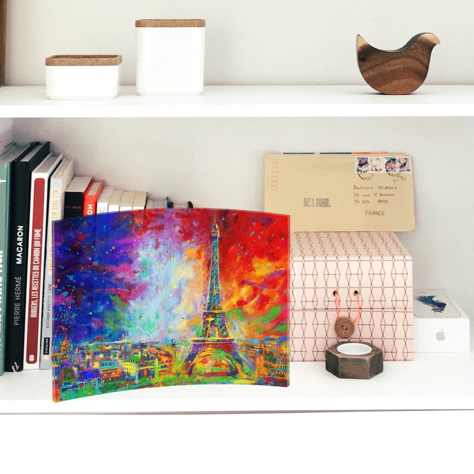 Blend Cota (Eiffel Tower) 10" x 7" Curved Acrylic Print ACP1007CUR384