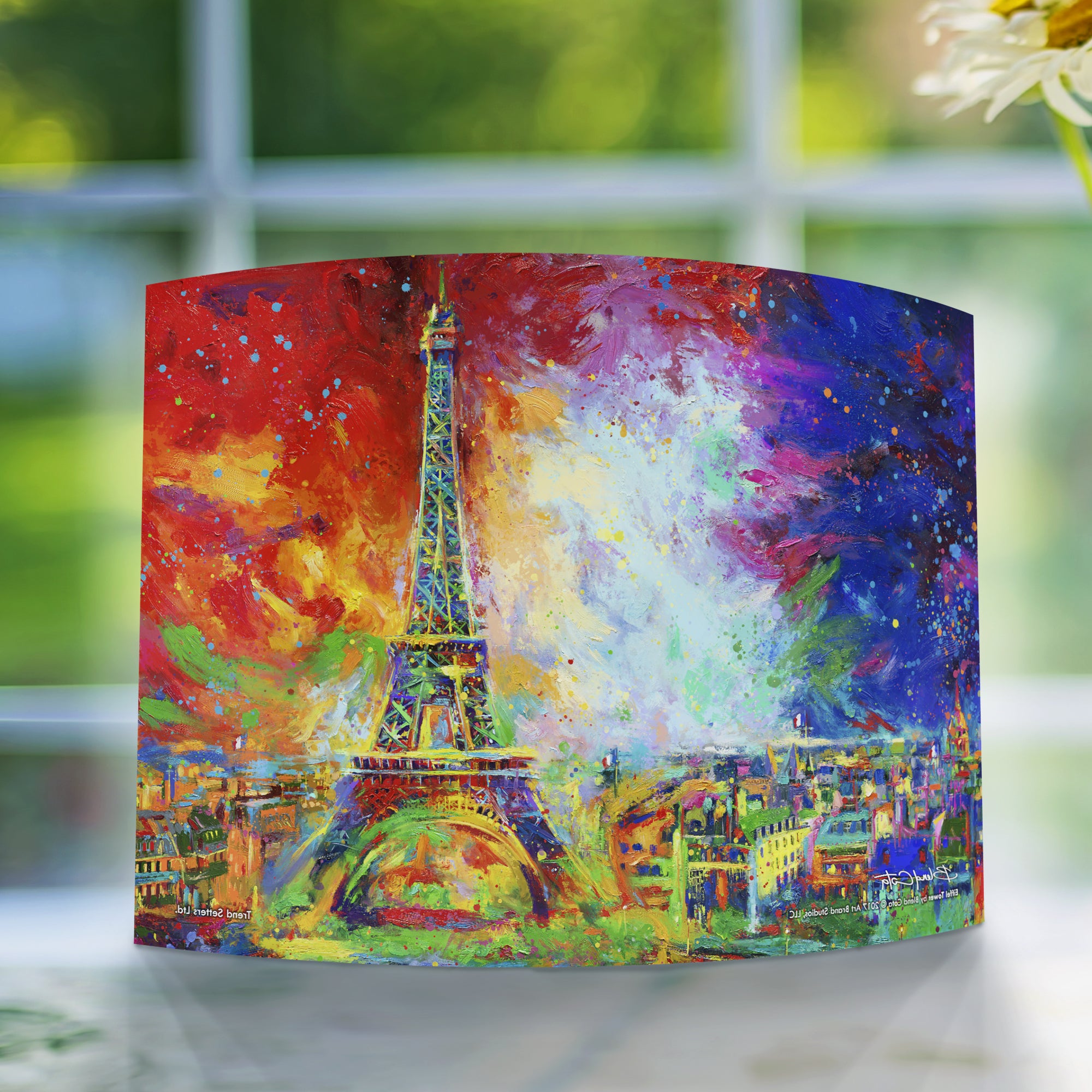 Blend Cota (Eiffel Tower) 10" x 7" Curved Acrylic Print ACP1007CUR384