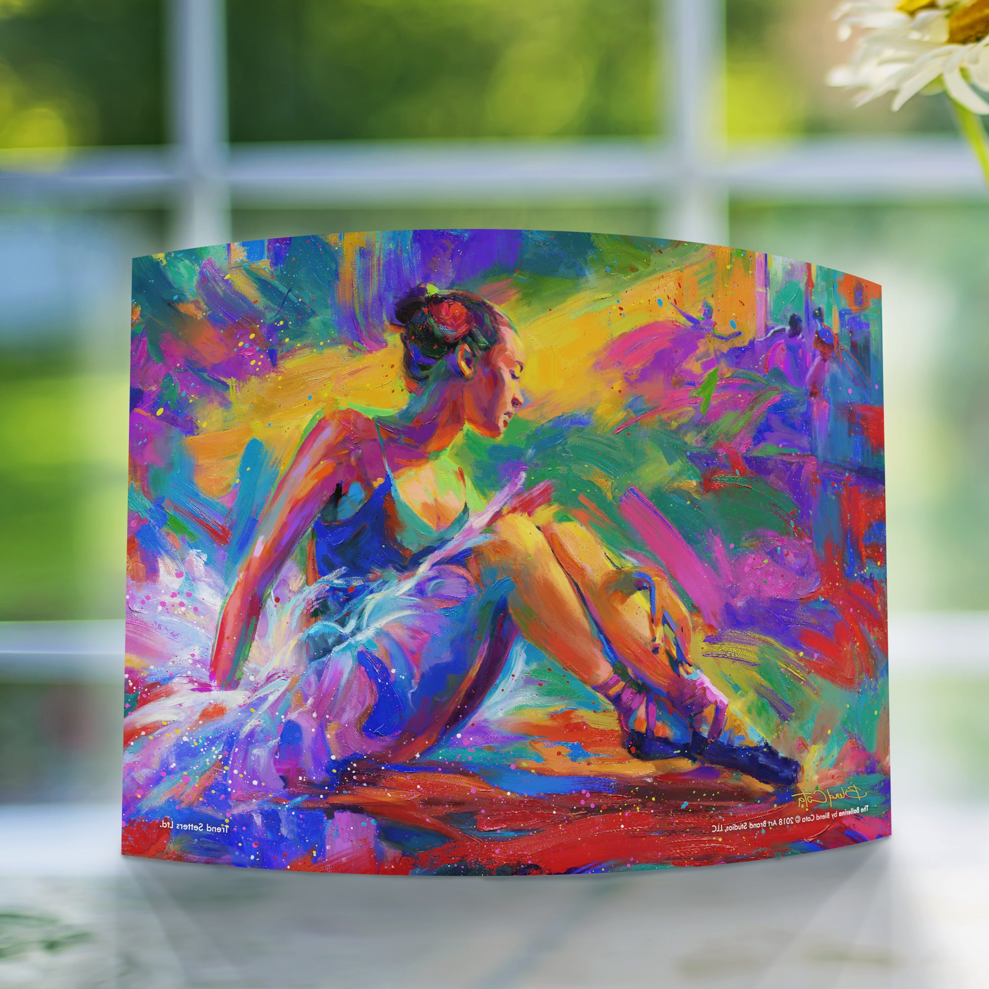 Blend Cota (The Ballerina) 10" x 7" Curved Acrylic Print ACP1007CUR386