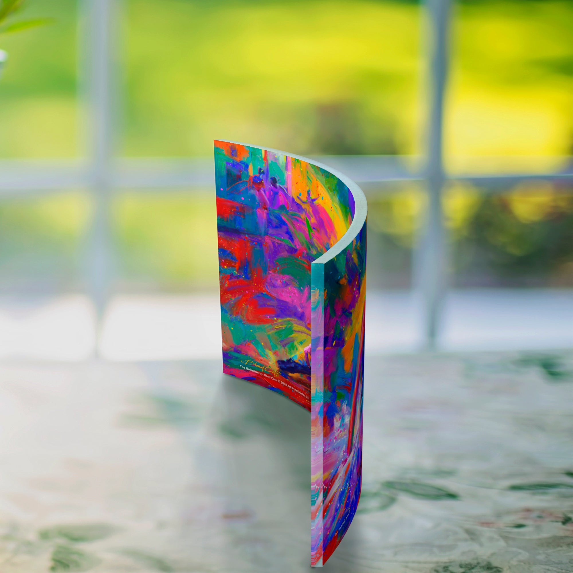 Blend Cota (The Ballerina) 10" x 7" Curved Acrylic Print ACP1007CUR386