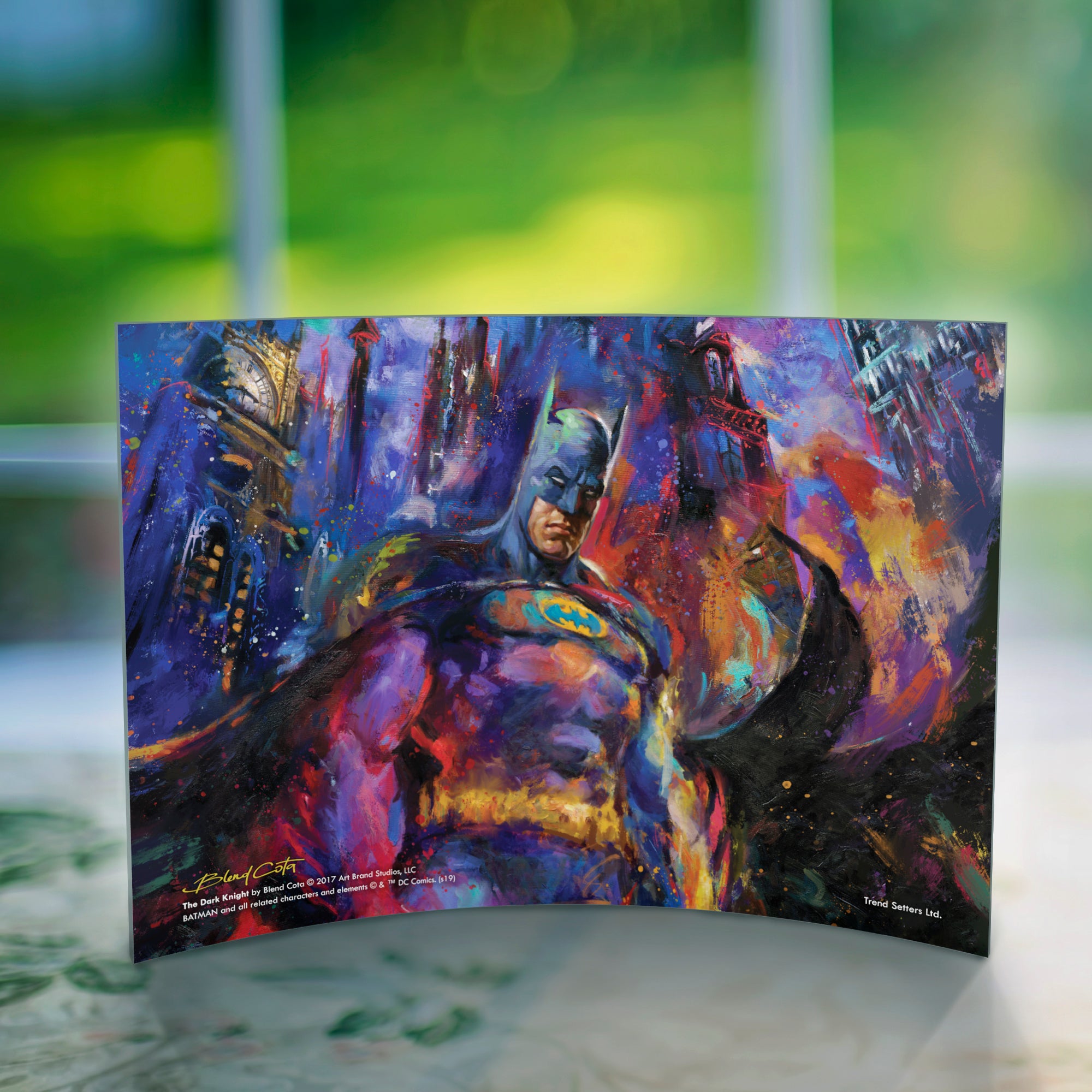 Blend Cota (The Dark Knight) 10" x 7" Curved Acrylic Print ACP1007CUR387