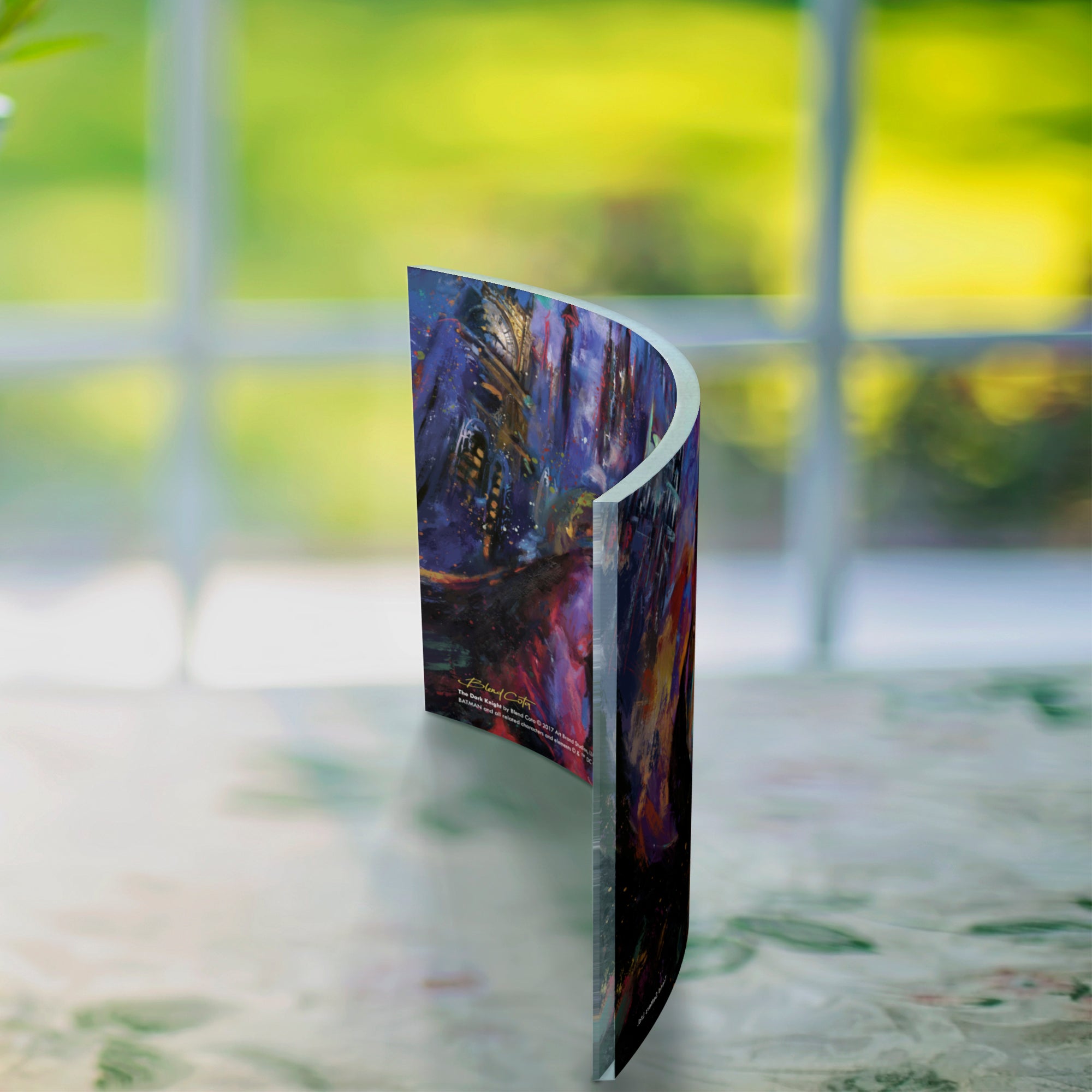 Blend Cota (The Dark Knight) 10" x 7" Curved Acrylic Print ACP1007CUR387