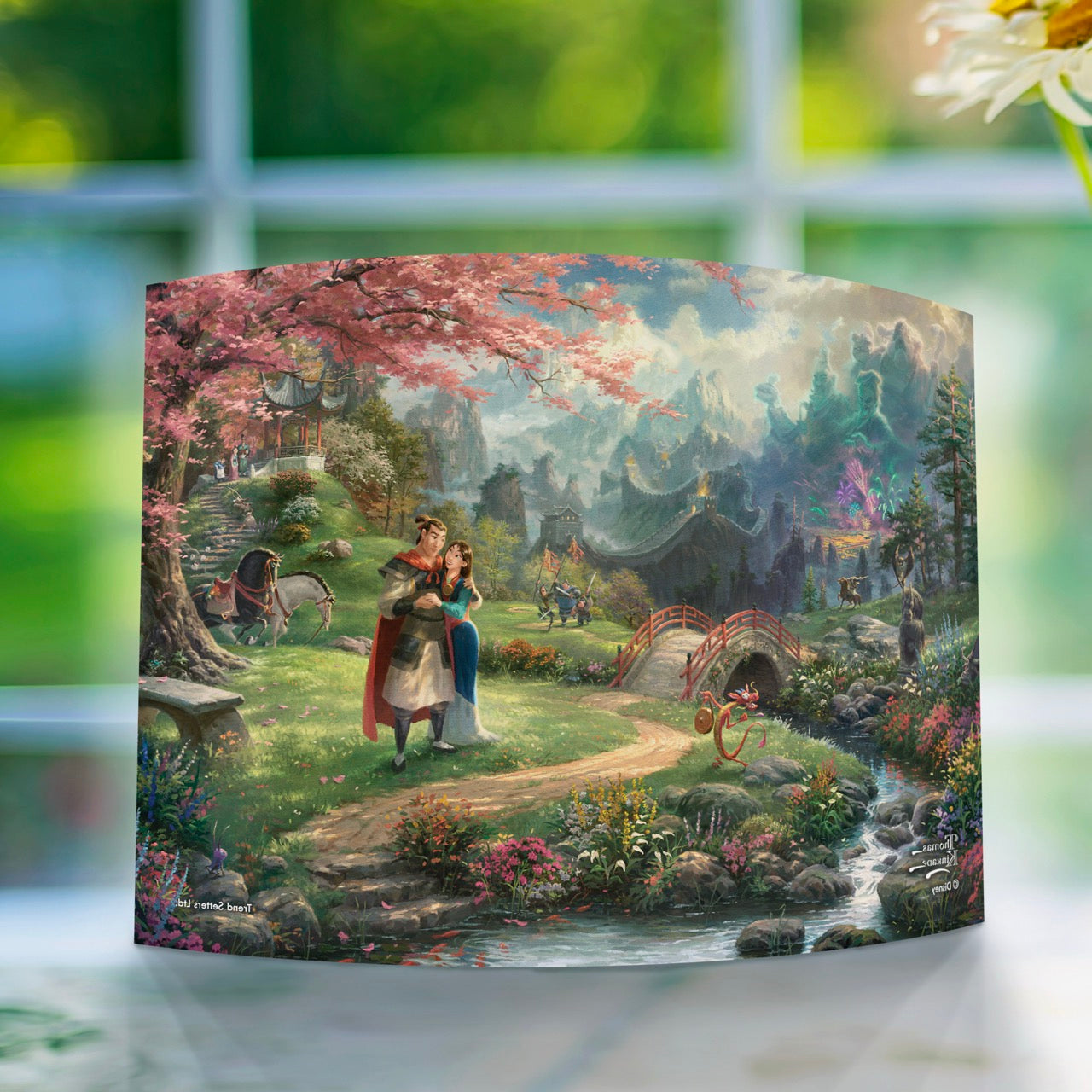 Disney (Mulan Blossoms of Love) 10” x 7” Curved Acrylic Print ACP1007CUR476