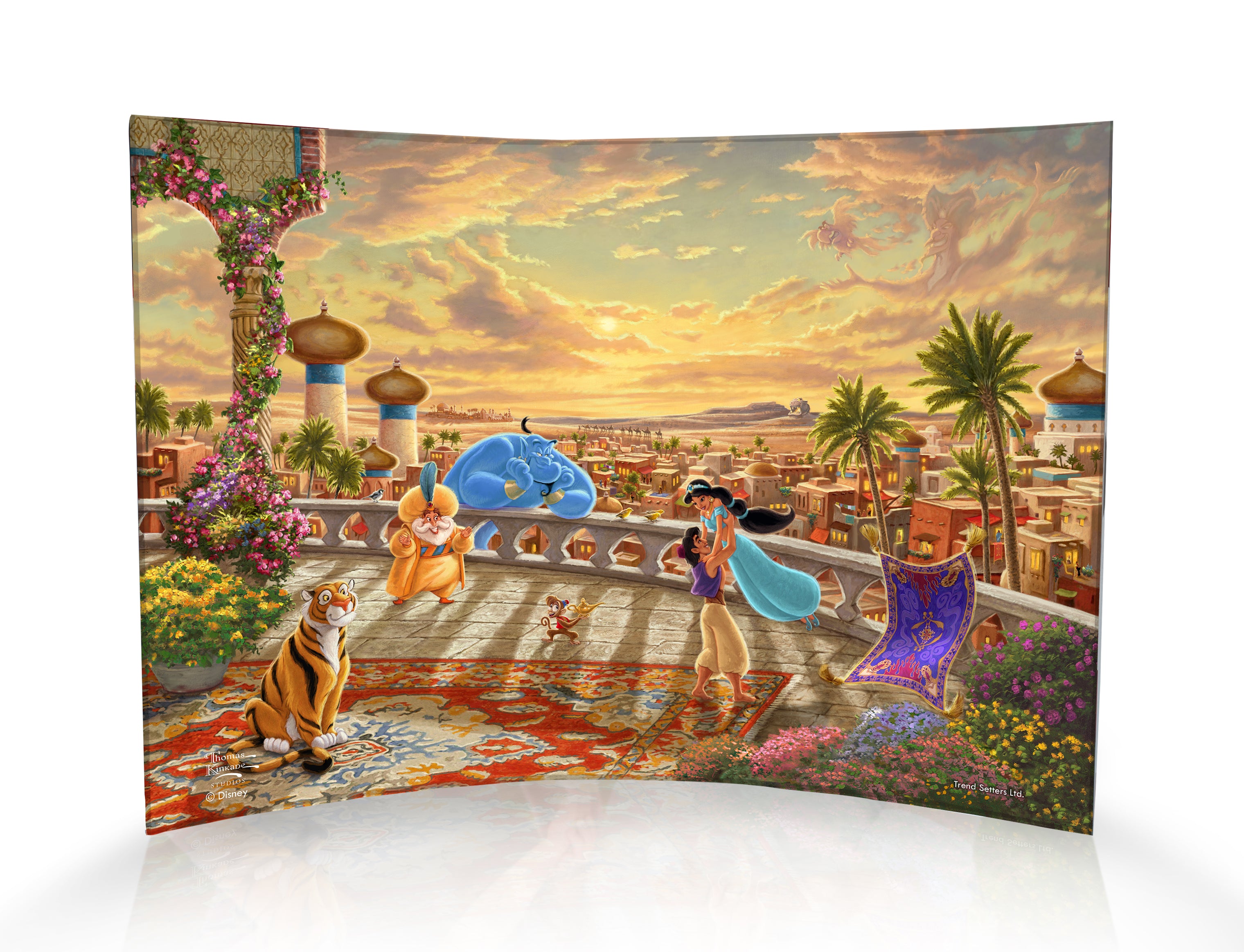 Disney (Jasmine Dancing in the Desert Sunset) 10
