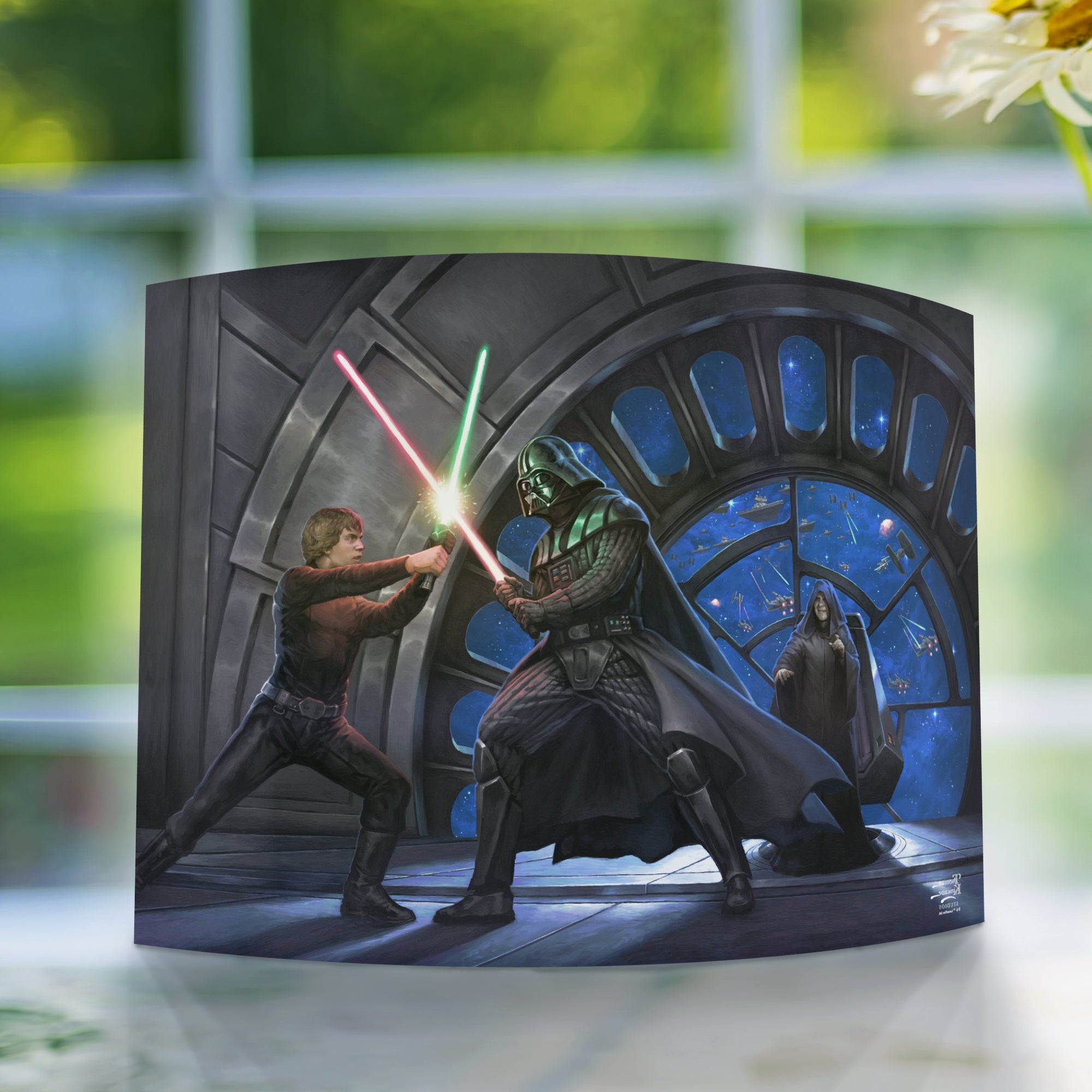 Star Wars (A Sons Destiny) 10" x 7" Curved Acrylic Print ACP1007CUR624