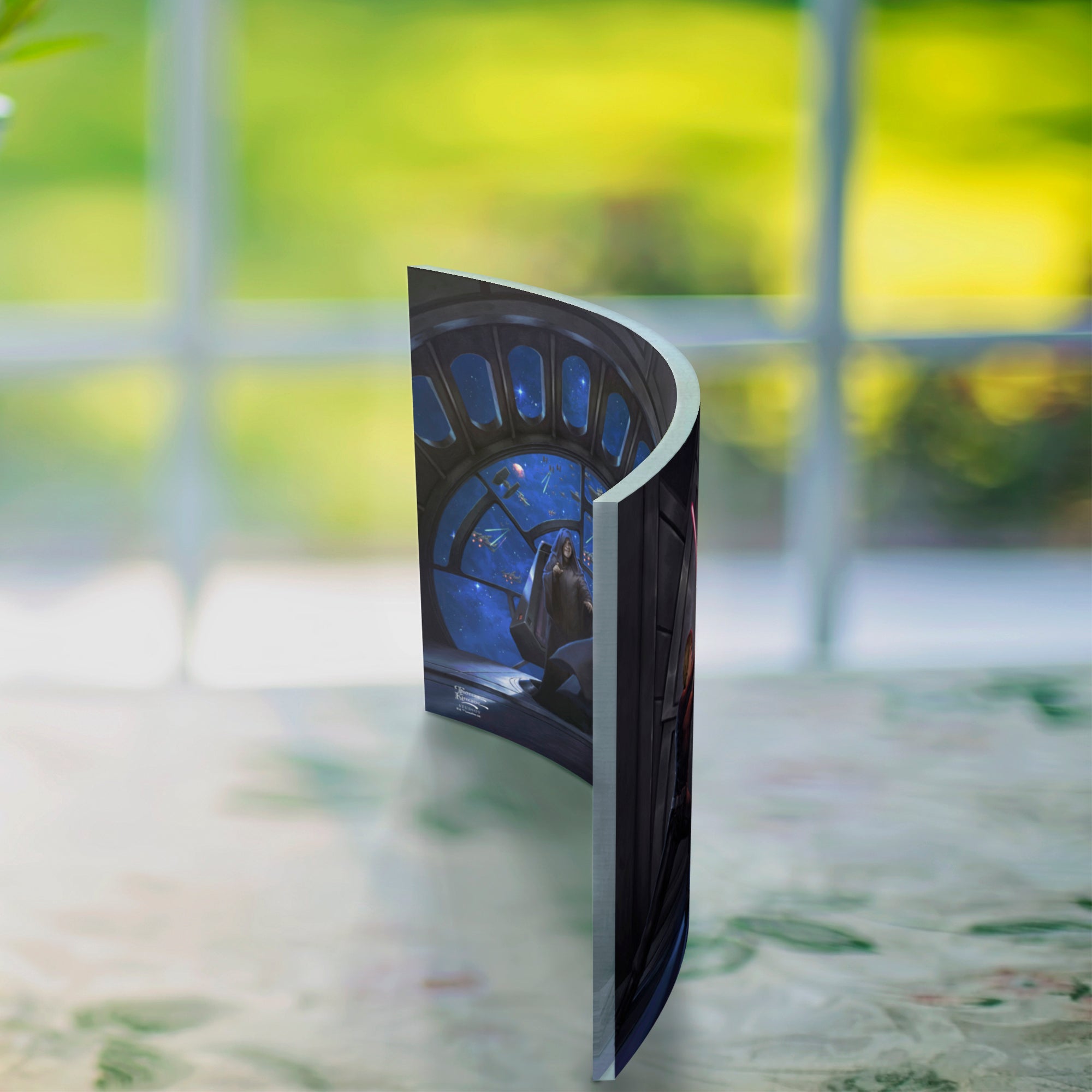 Star Wars (A Sons Destiny) 10" x 7" Curved Acrylic Print ACP1007CUR624