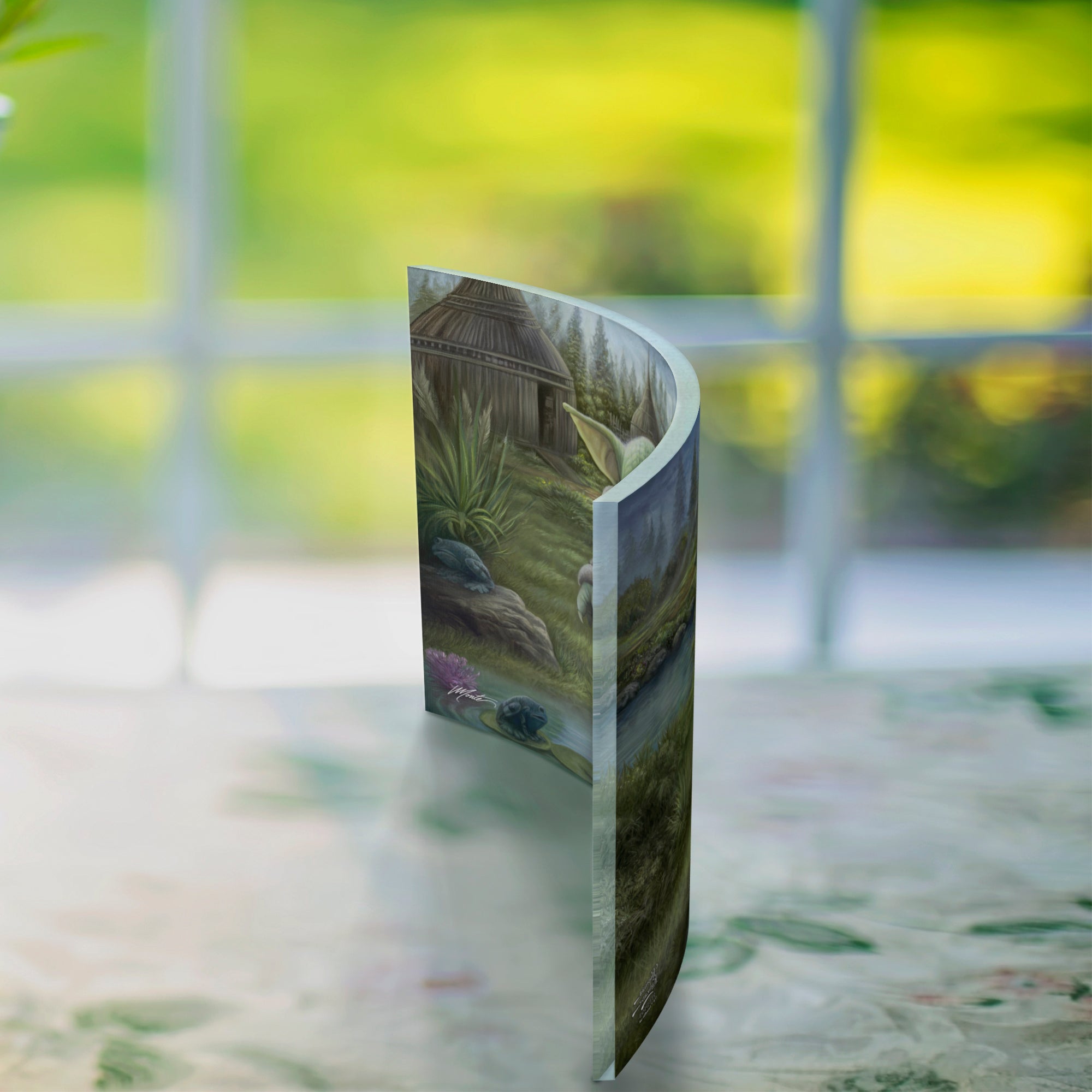 Star Wars (The Mandalorian - Childs Play) 10" x 7" Curved Acrylic Print ACP1007CUR634