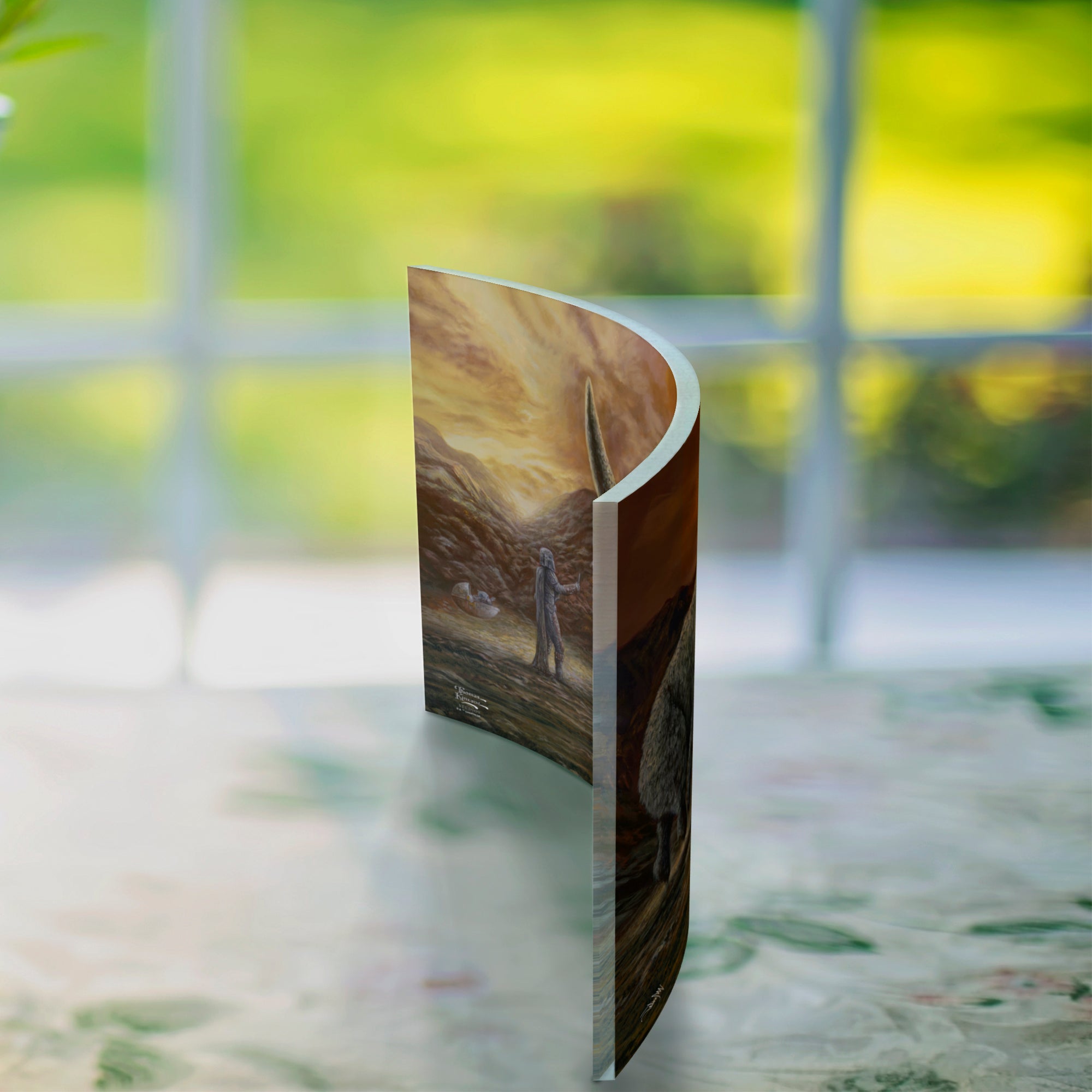 Star Wars (The Mandalorian - The Mudhorn) 10" x 7" Curved Acrylic Print ACP1007CUR635