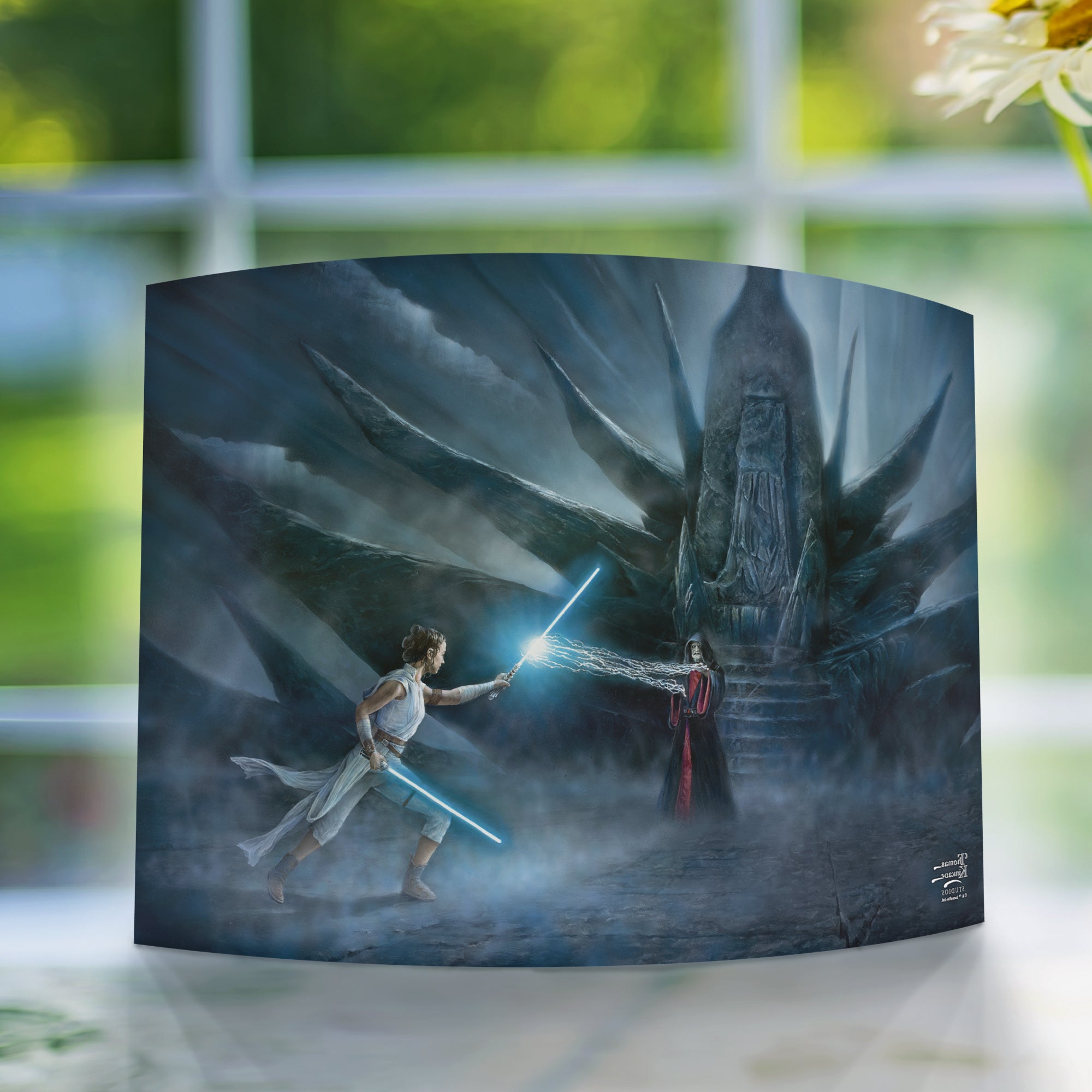 Star Wars (Reys Awakening) 10" x 7" Curved Acrylic Print ACP1007CUR637