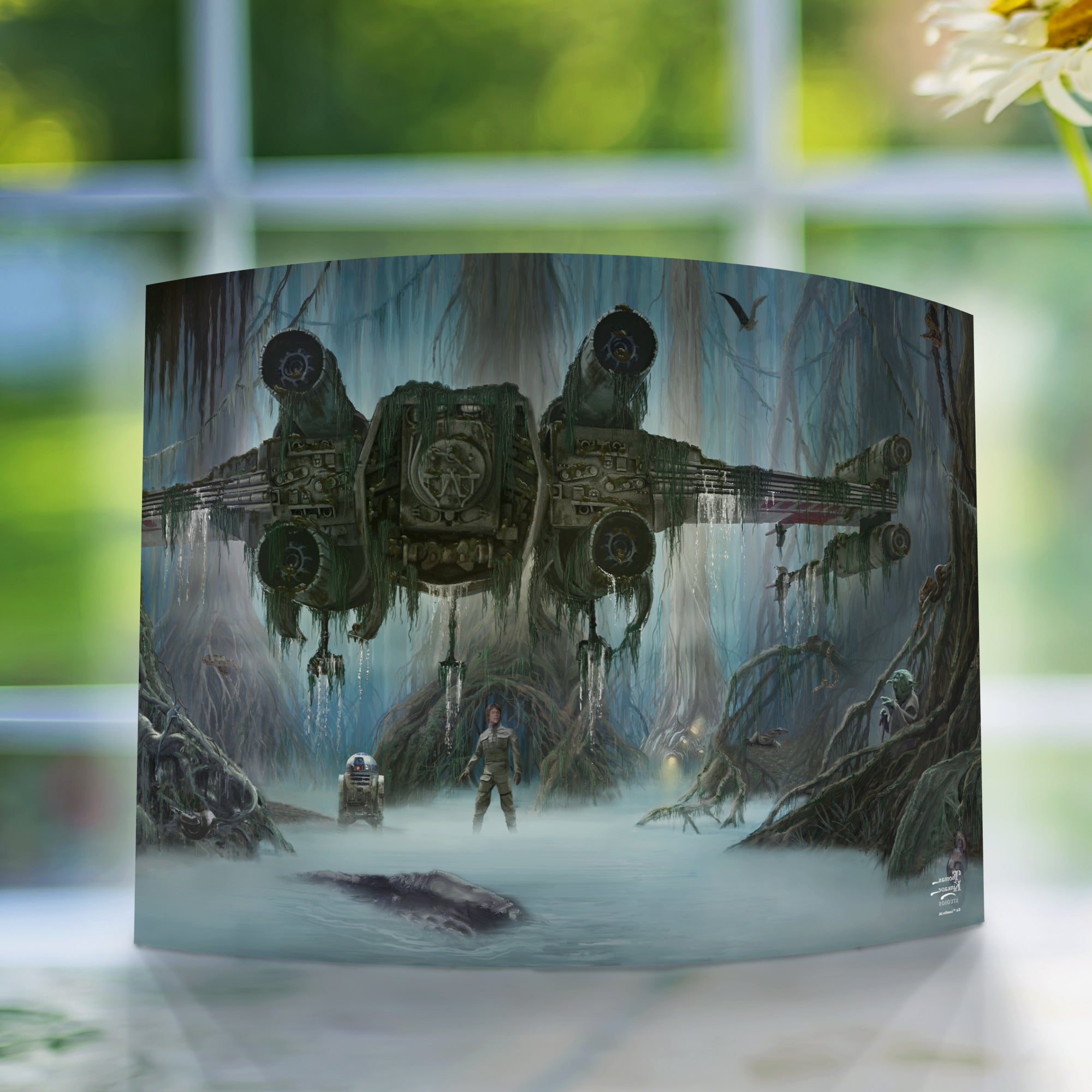 Star Wars (Do. Or do not. There is no try.) 10" x 7" Curved Acrylic Print ACP1007CUR663