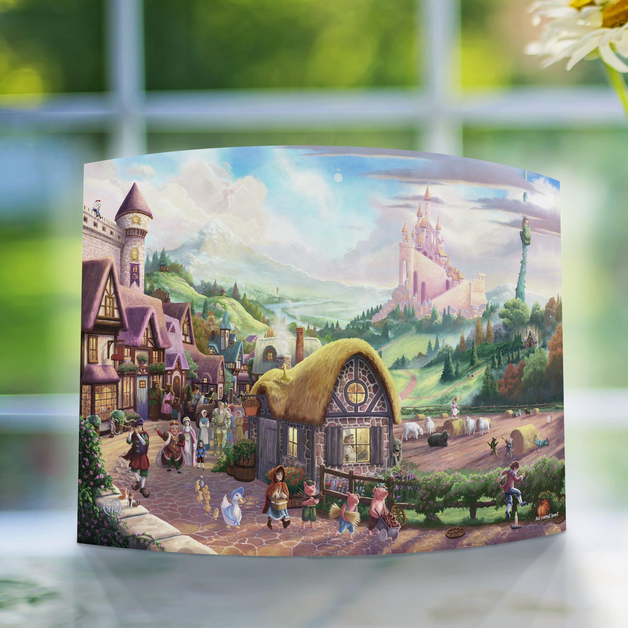 Zac Kinkade (Storybook Land) 10" x 7" Curved Acrylic Print ACP1007CUR682