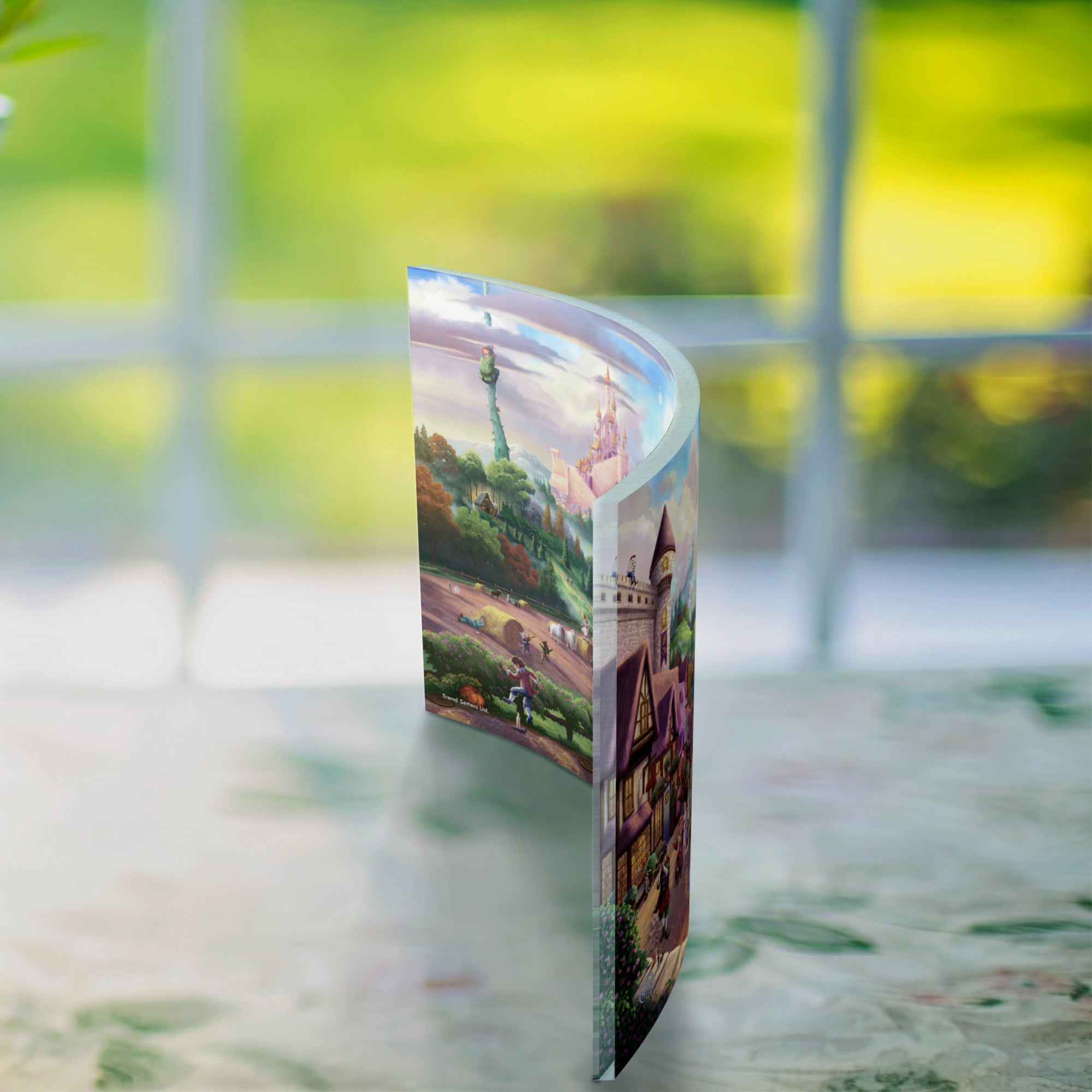 Zac Kinkade (Storybook Land) 10" x 7" Curved Acrylic Print ACP1007CUR682