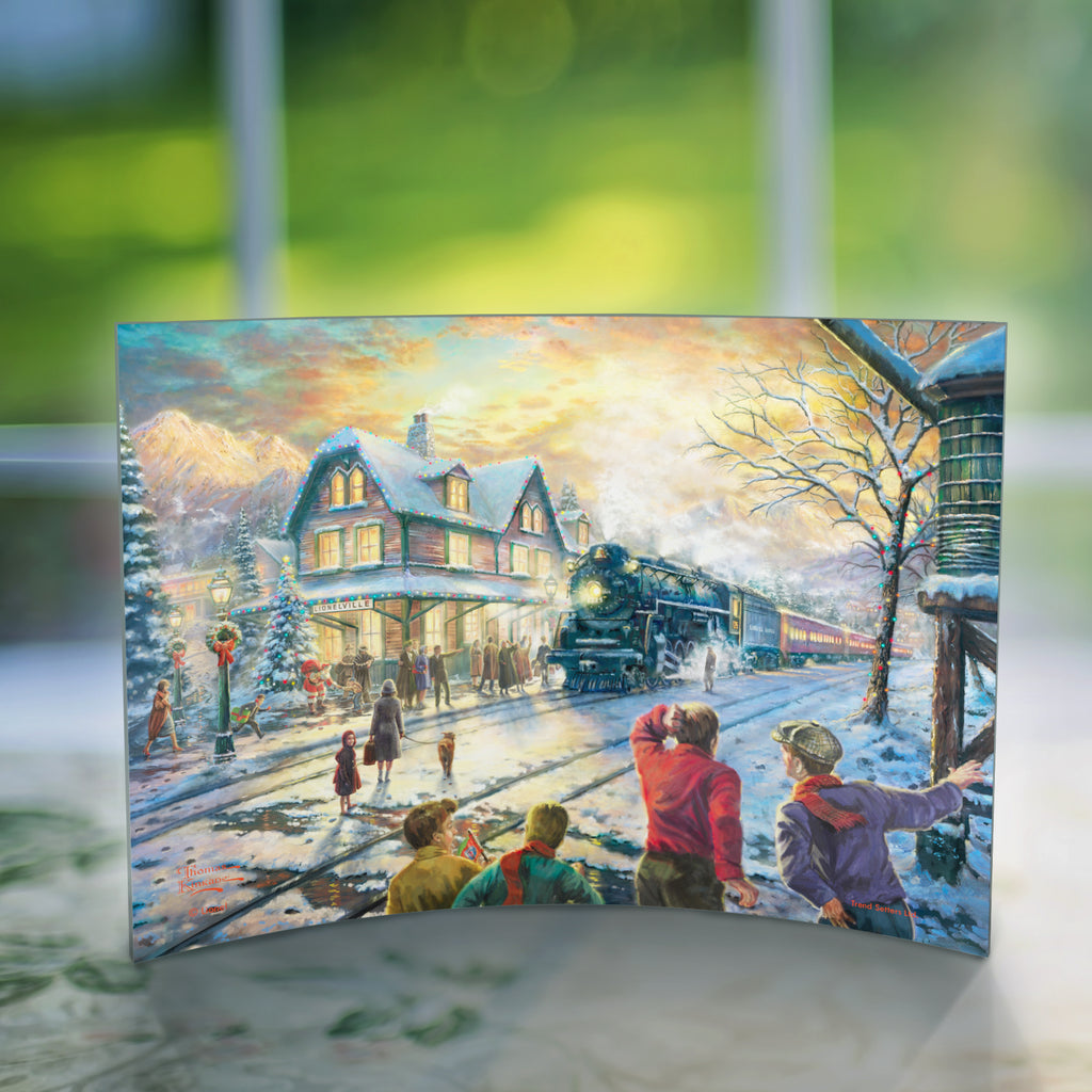 Thomas Kinkade Studios (Lionel Train - All Aboard for Christmas) 10