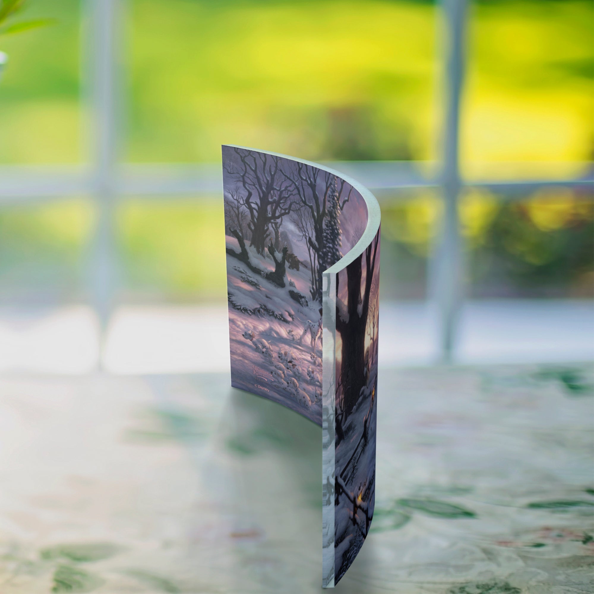 Disney (101 Dalmatians on the Run) 10" x 7" Curved Acrylic Print ACP1007CUR690