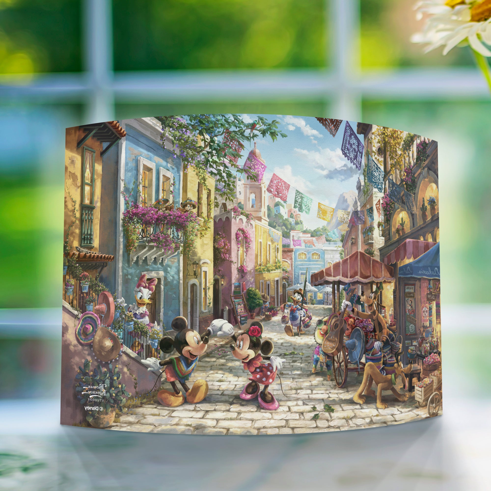 Disney (Mickey and Minnie in Mexico) 10 x 7 Curved Acrylic Print ACP1007CUR691