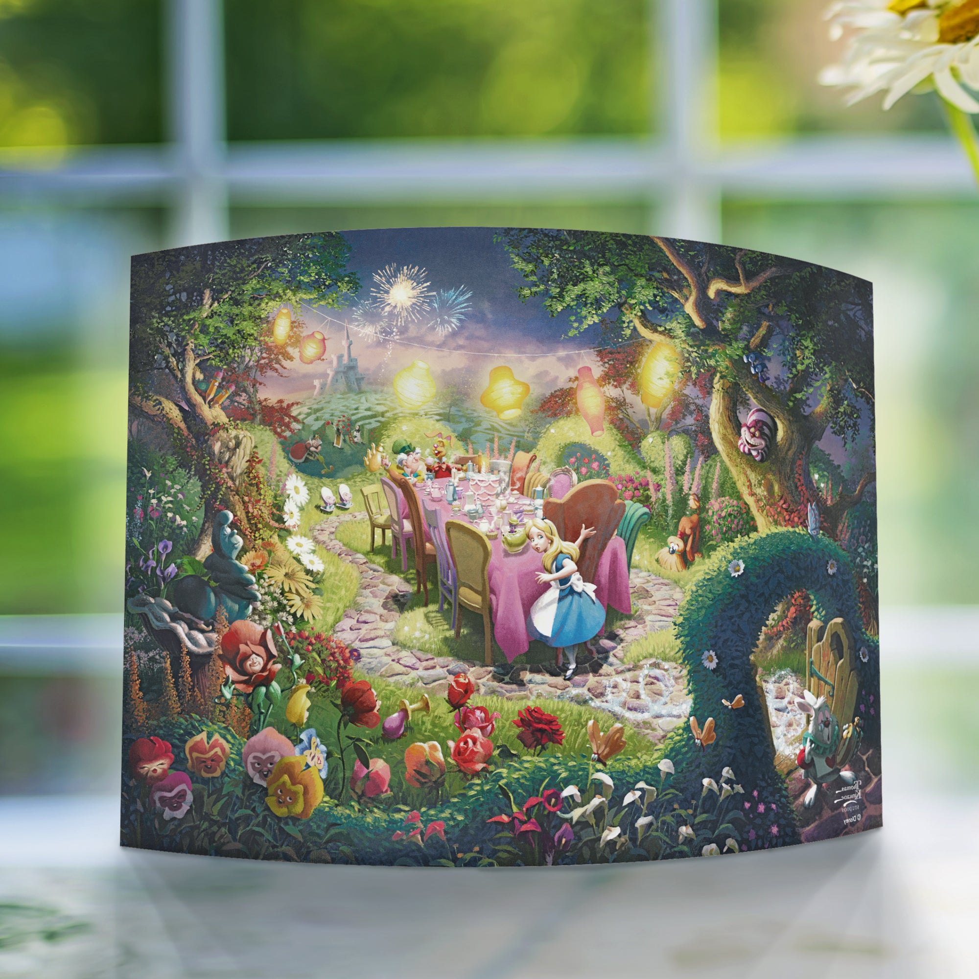Disney (Mad Hatters Tea Party) 10" x 7" Curved Acrylic Print ACP1007CUR729