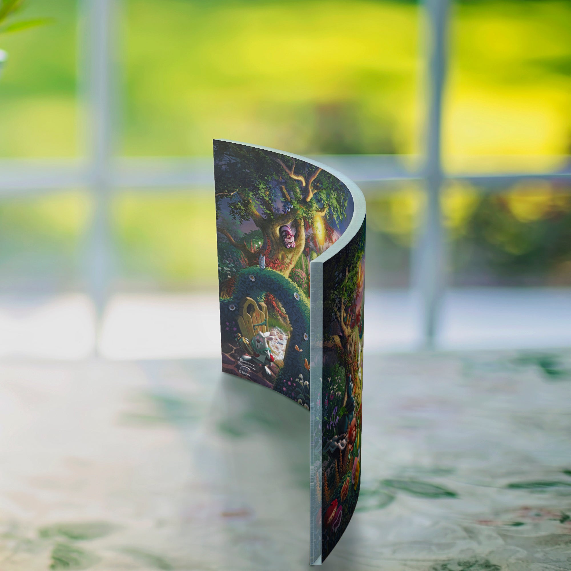 Disney (Mad Hatters Tea Party) 10" x 7" Curved Acrylic Print ACP1007CUR729