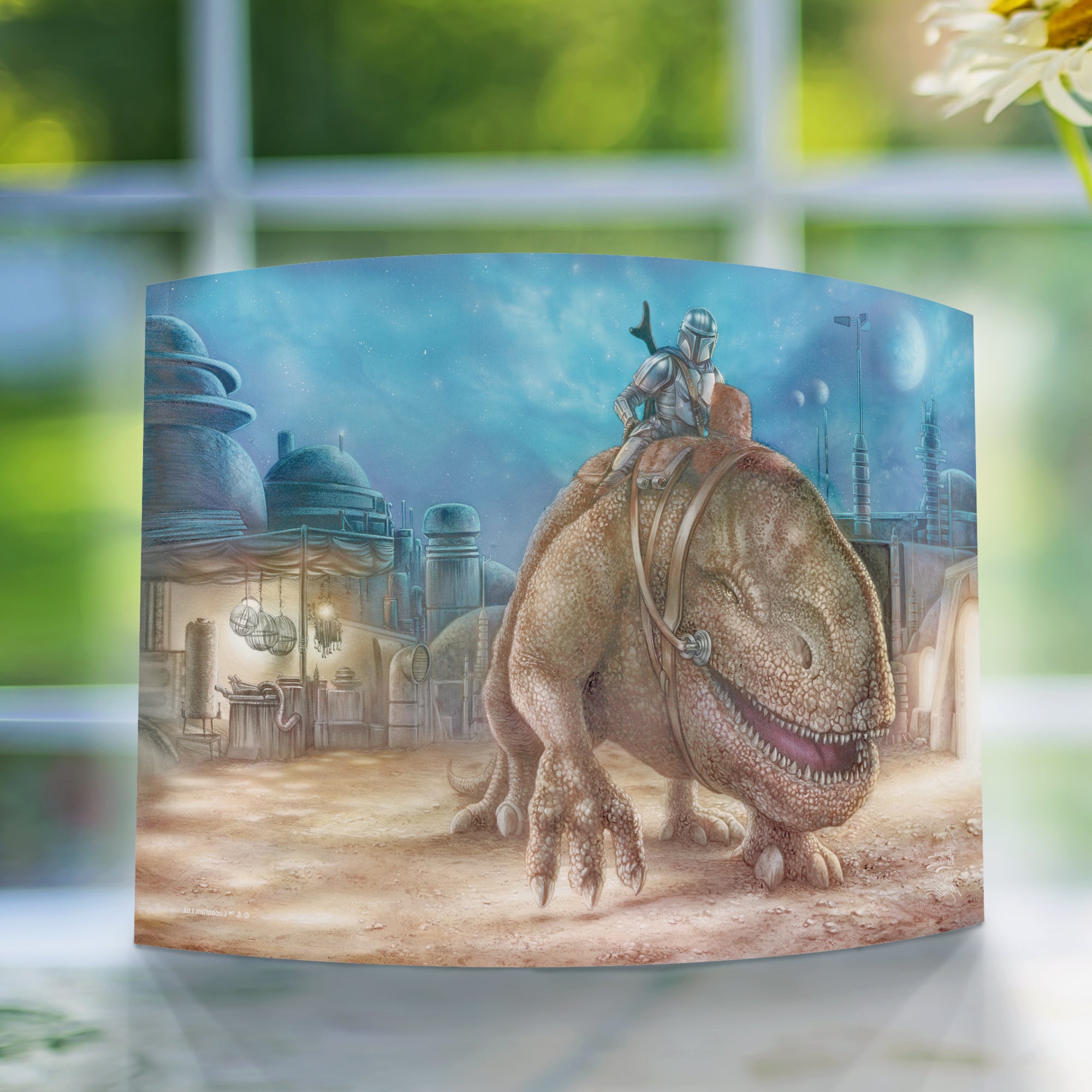 Star Wars (The Mandalorian - The Reckoning) 10" x 7" Curved Acrylic Print ACP1007CUR737