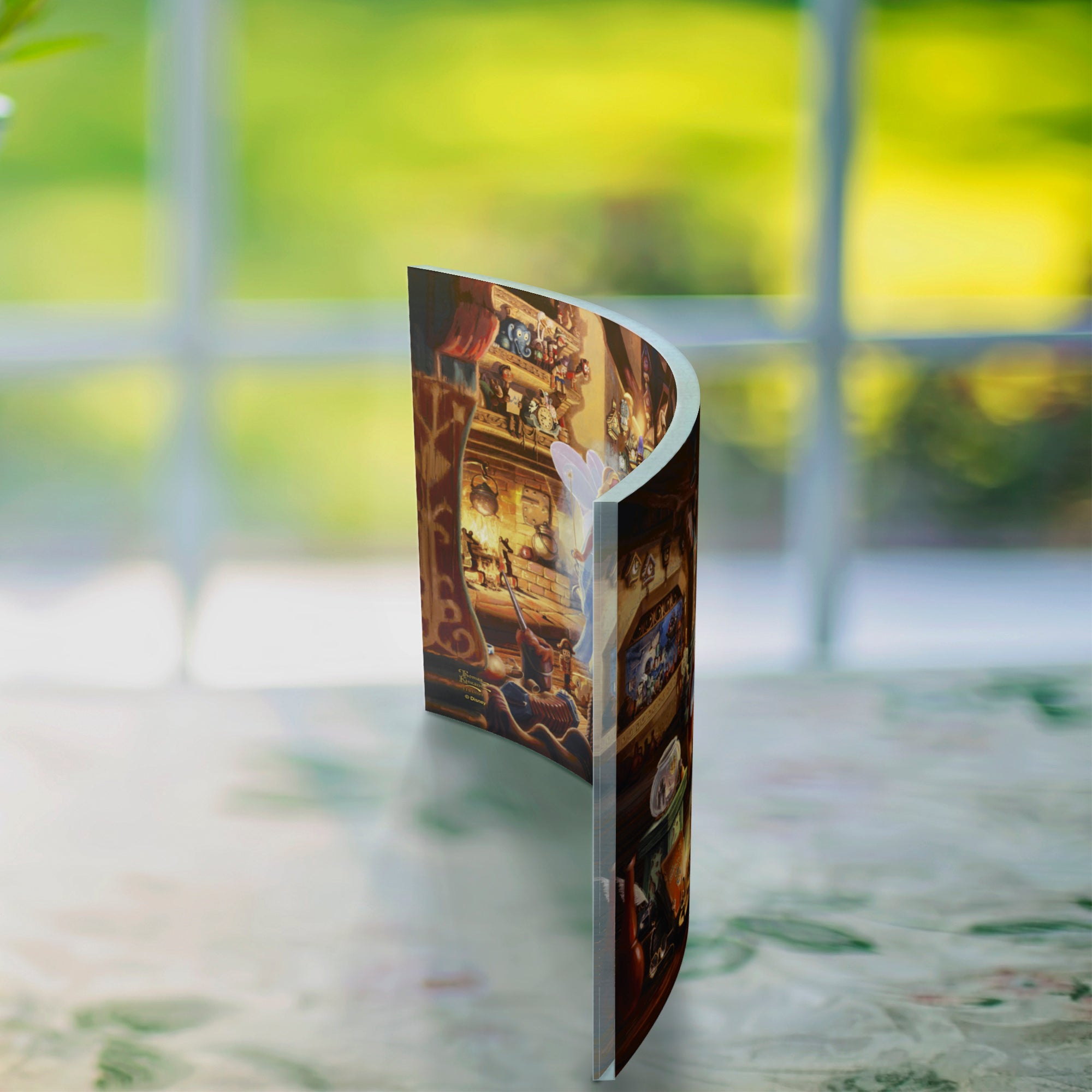 Disney (Geppettos Pinocchio) 10" x 7" Curved Acrylic Print ACP1007CUR745