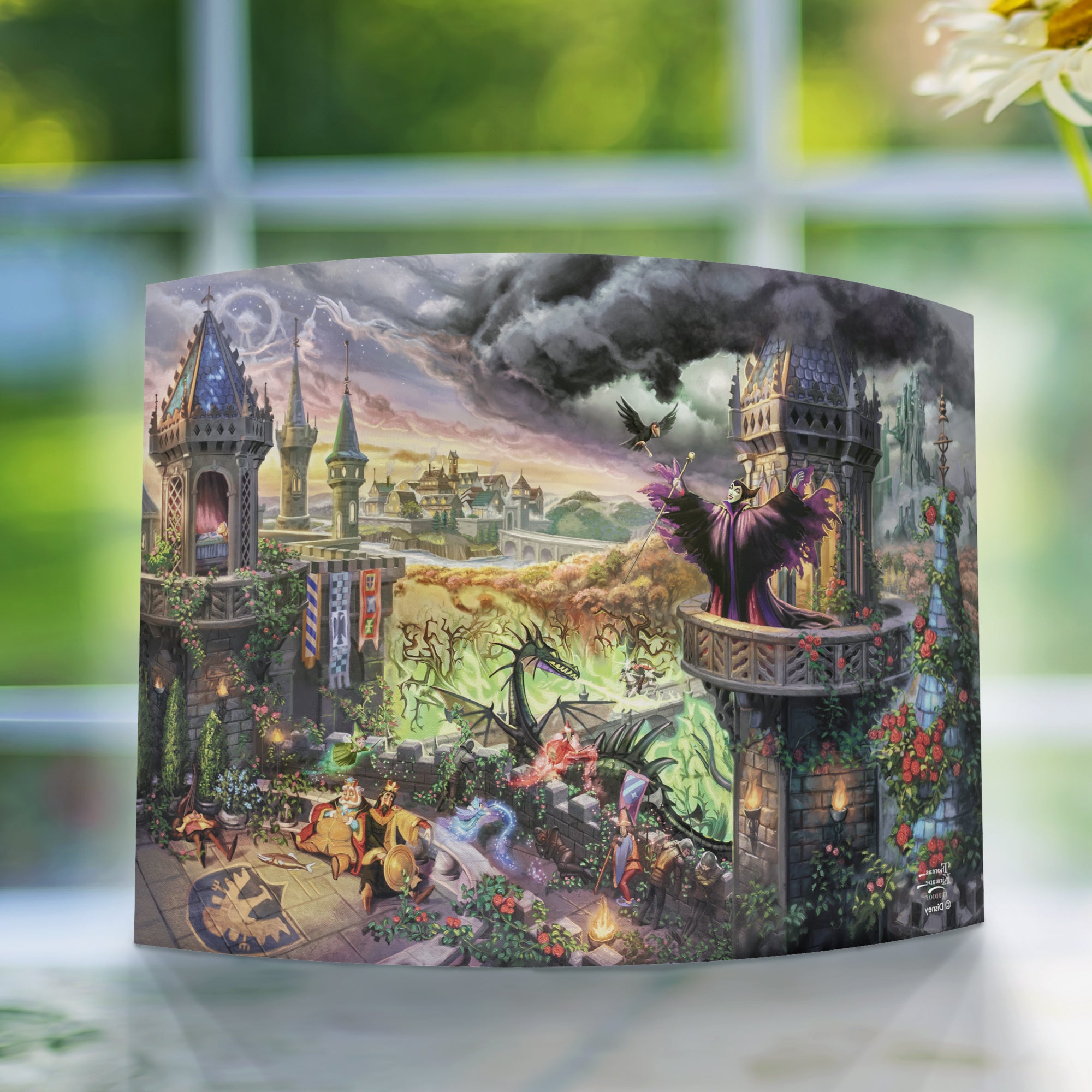 Disney (Maleficent) 10" x 7" Curved Acrylic Print ACP1007CUR748