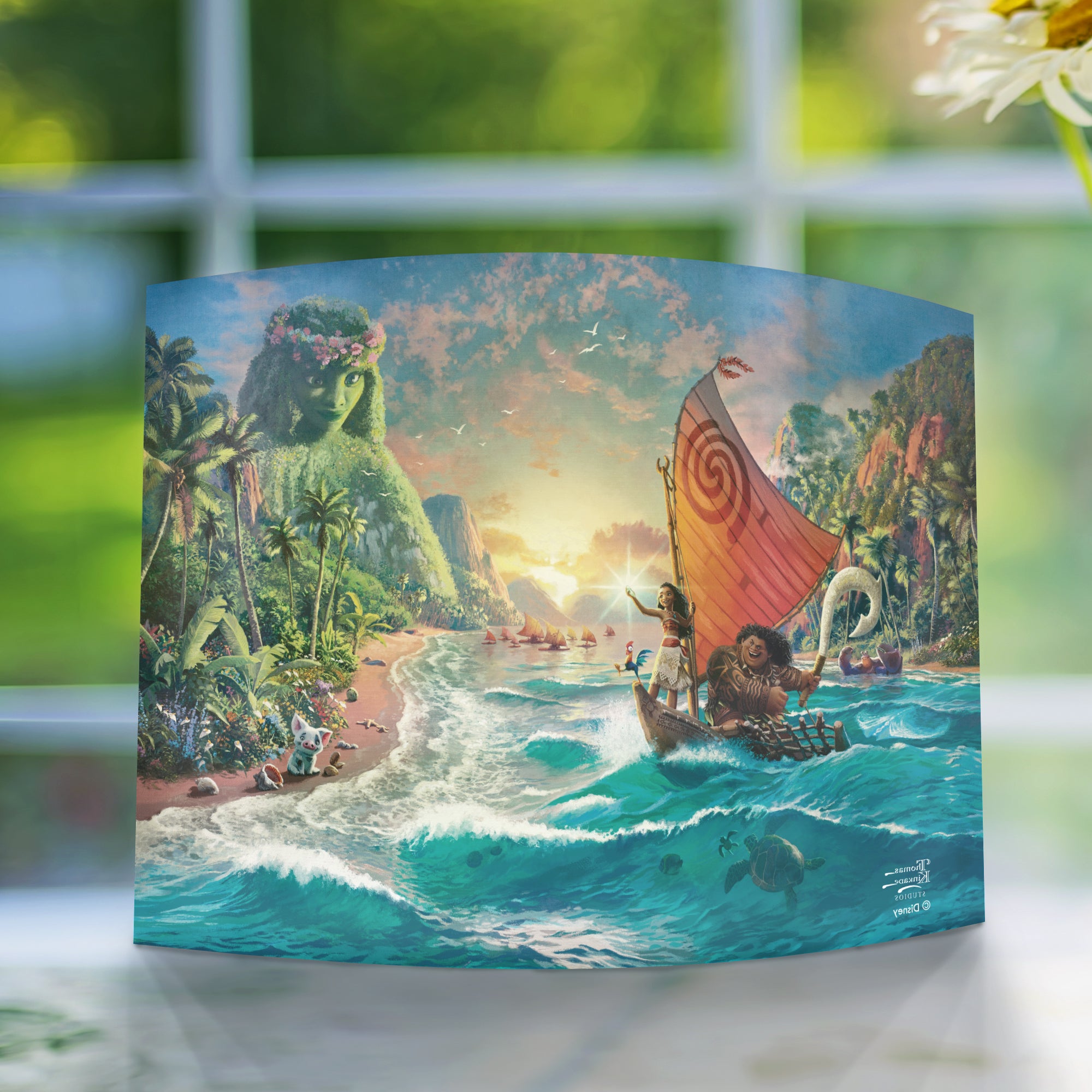 Disney (Moana) 10 x 7 Curved Acrylic Print ACP1007CUR749