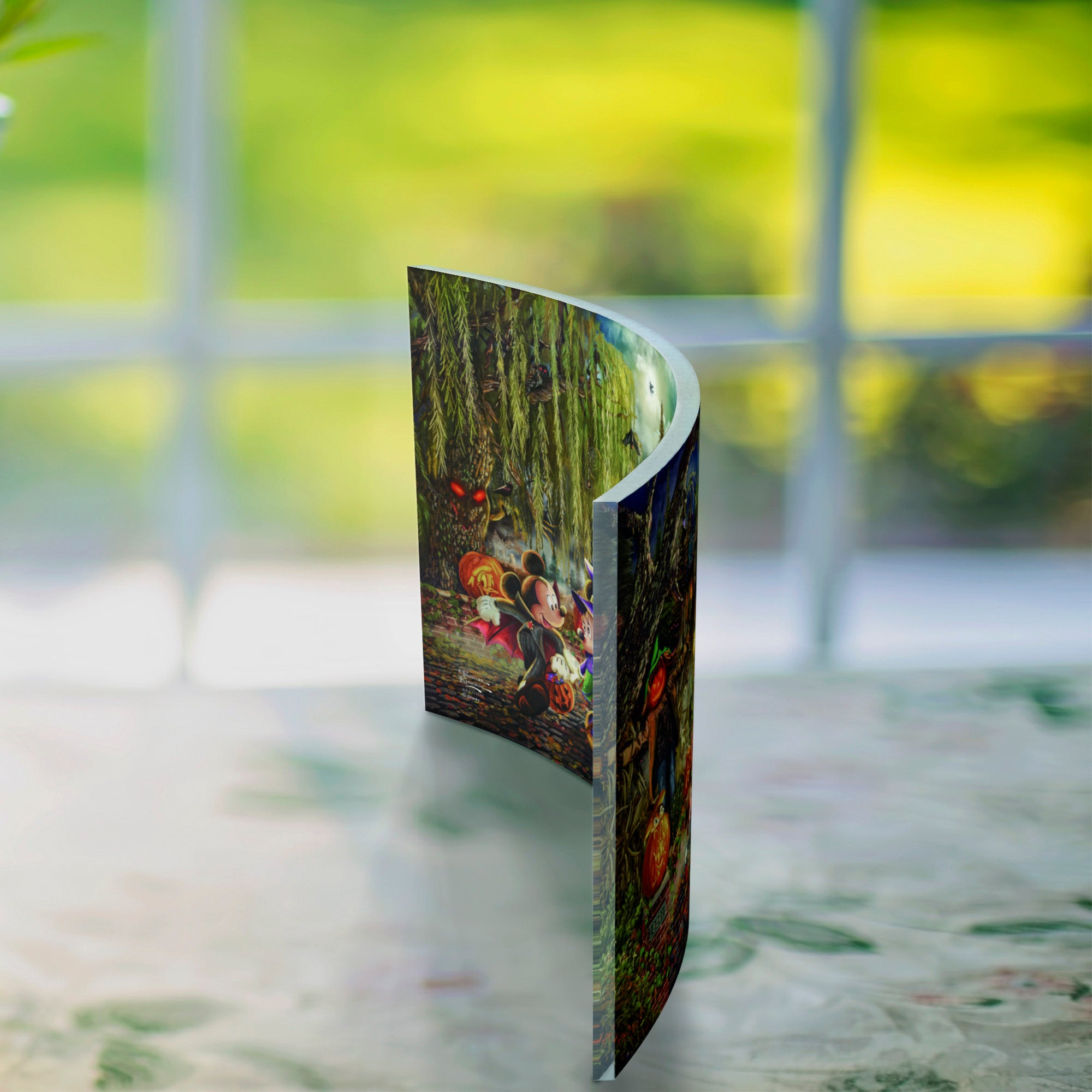 Disney (Mickey and Minnie Halloween Fun) 10" x 7"  Curved Acrylic Print ACP1007CUR757