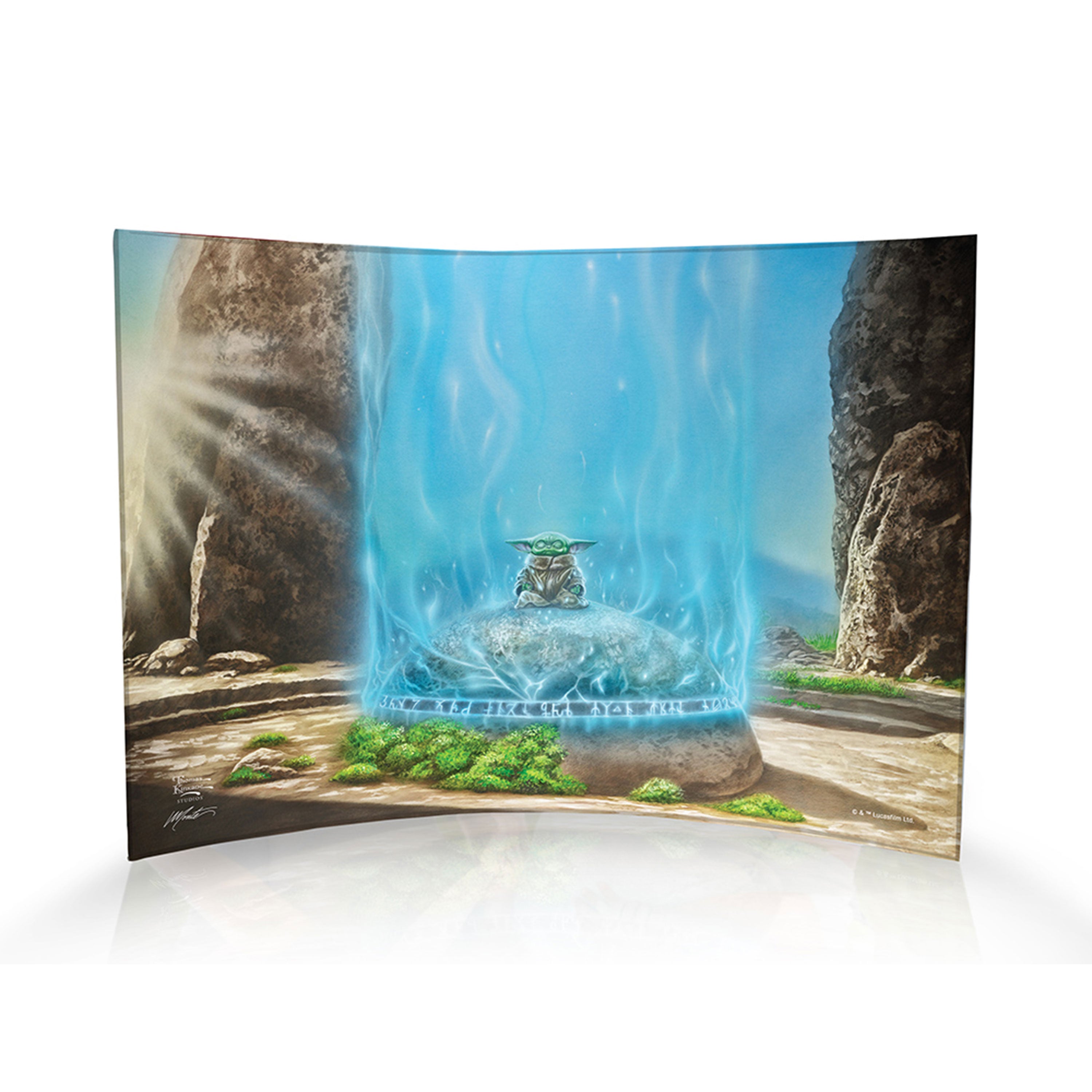 Star Wars (The Mandalorian - A Force Within) 10" x 7" Curved Acrylic Print ACP1007CUR762