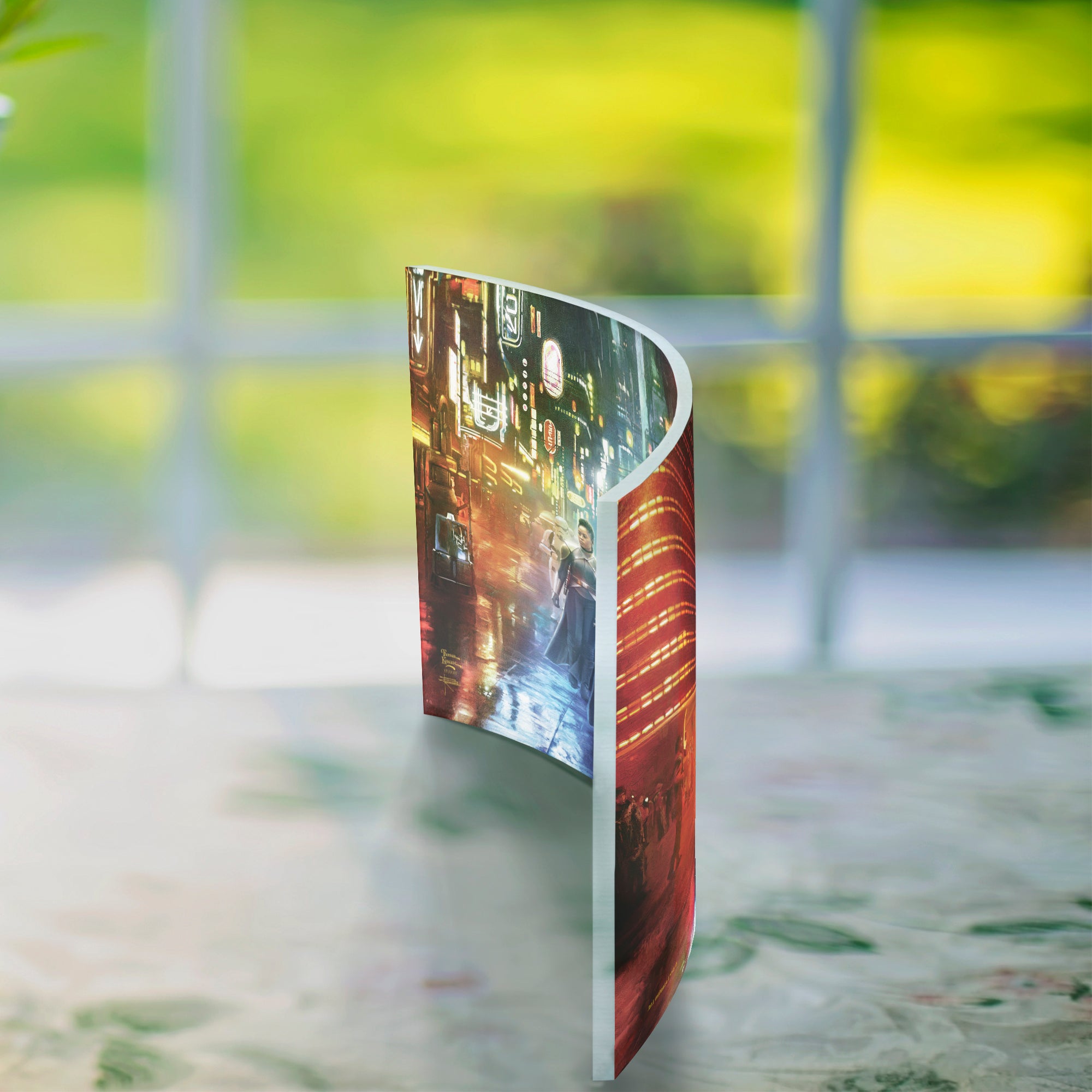 Star Wars (Obi-Wan Kenobi - The Inquisition) 10" x 7" Curved Acrylic Print ACP1007CUR779