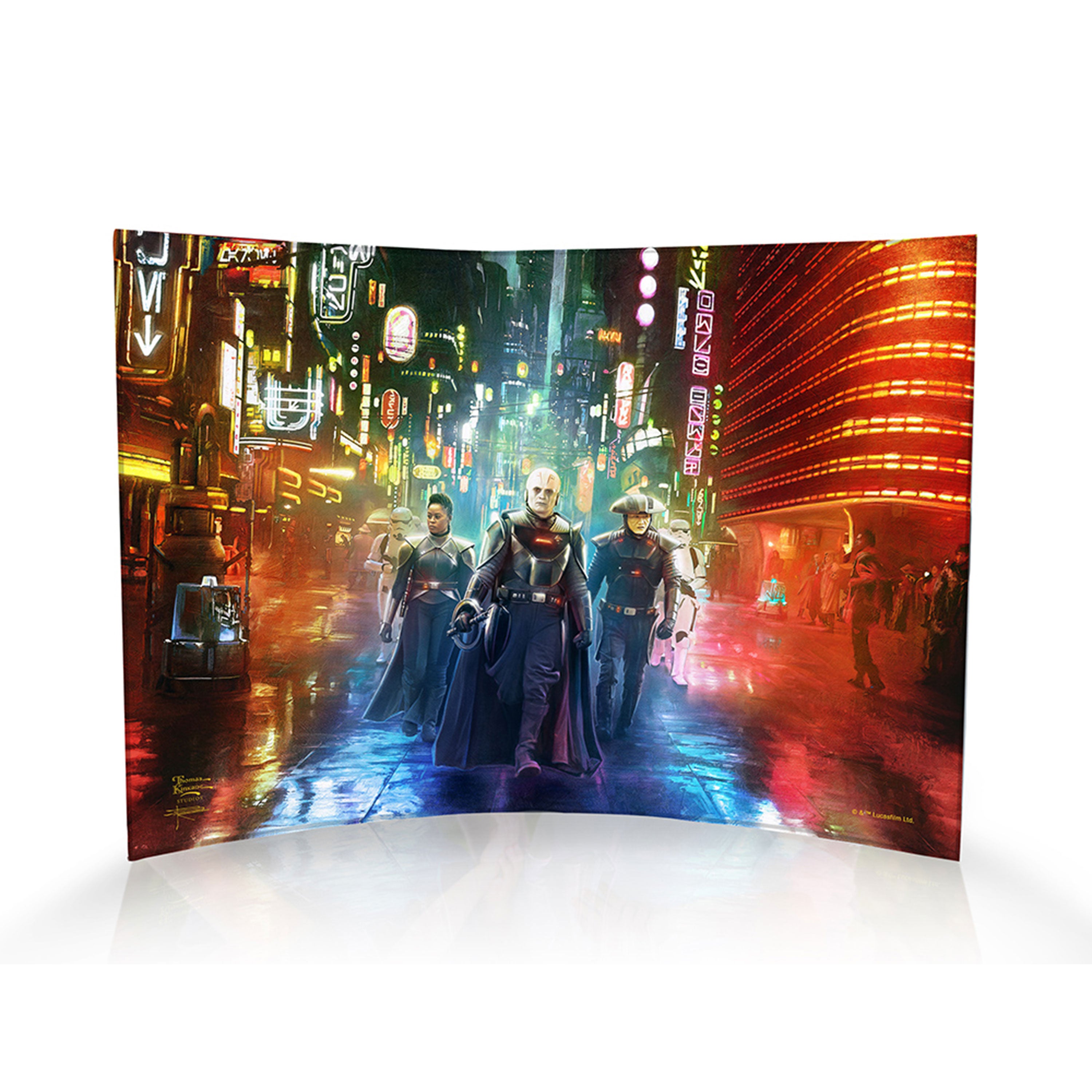 Star Wars (Obi-Wan Kenobi - The Inquisition) 10" x 7" Curved Acrylic Print ACP1007CUR779