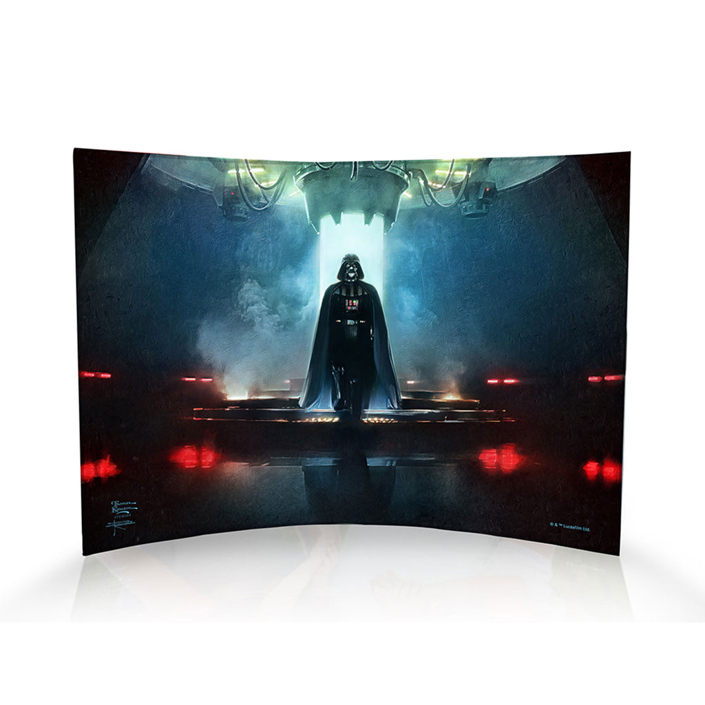 Star Wars (Obi-Wan Kenobi - Darkness Has Arrived) 10 x 7 Curved Acrylic Print ACP1007CUR780