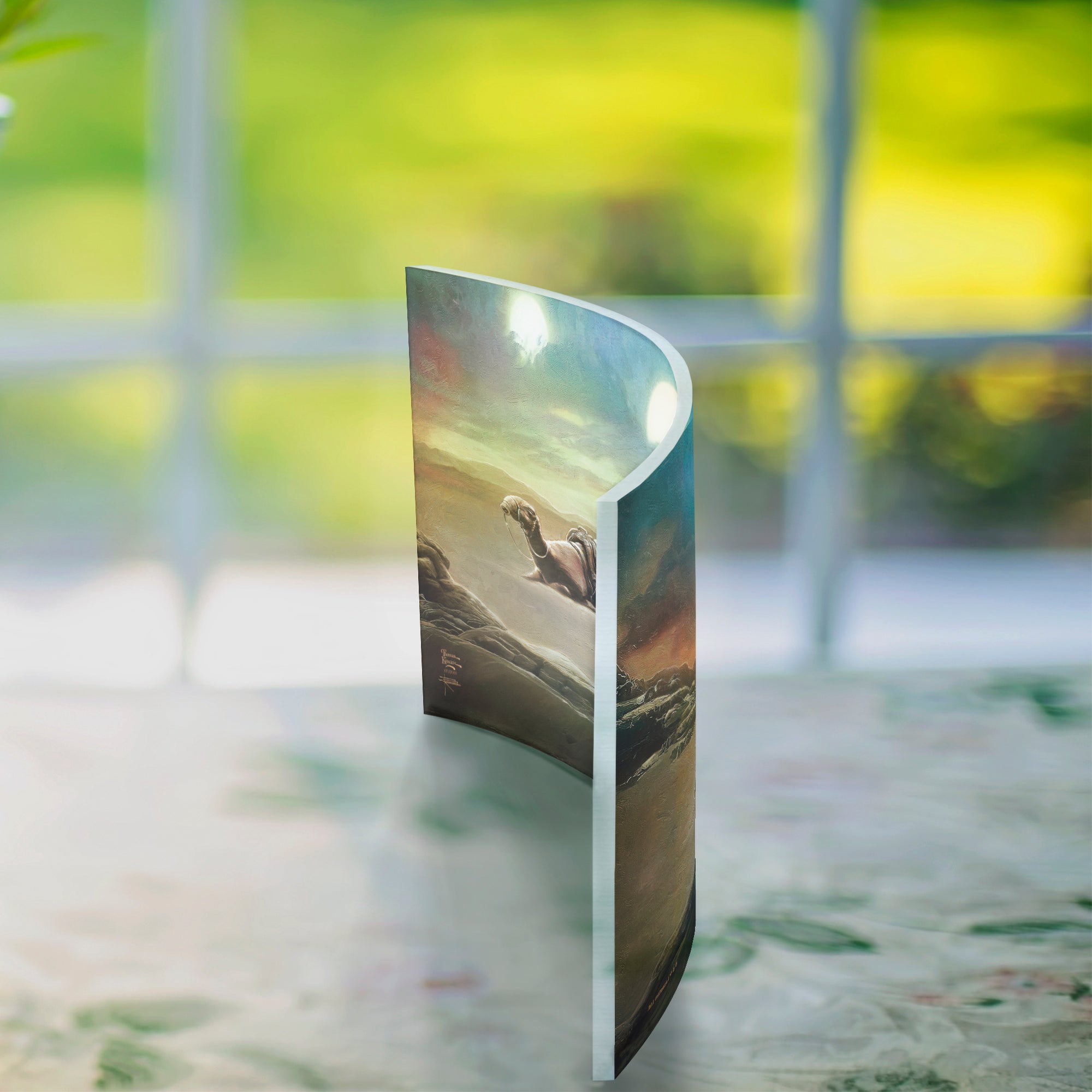 Star Wars (Obi-Wan Kenobi - Returning to his Past) 10 x 7 Curved Acrylic Print ACP1007CUR781