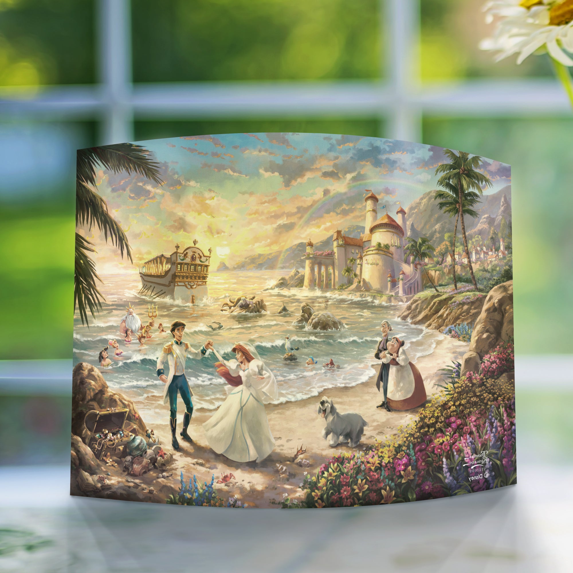 Disney (Little Mermaid Celebration of Love) 10 x 7 Curved Acrylic Print ACP1007CUR782