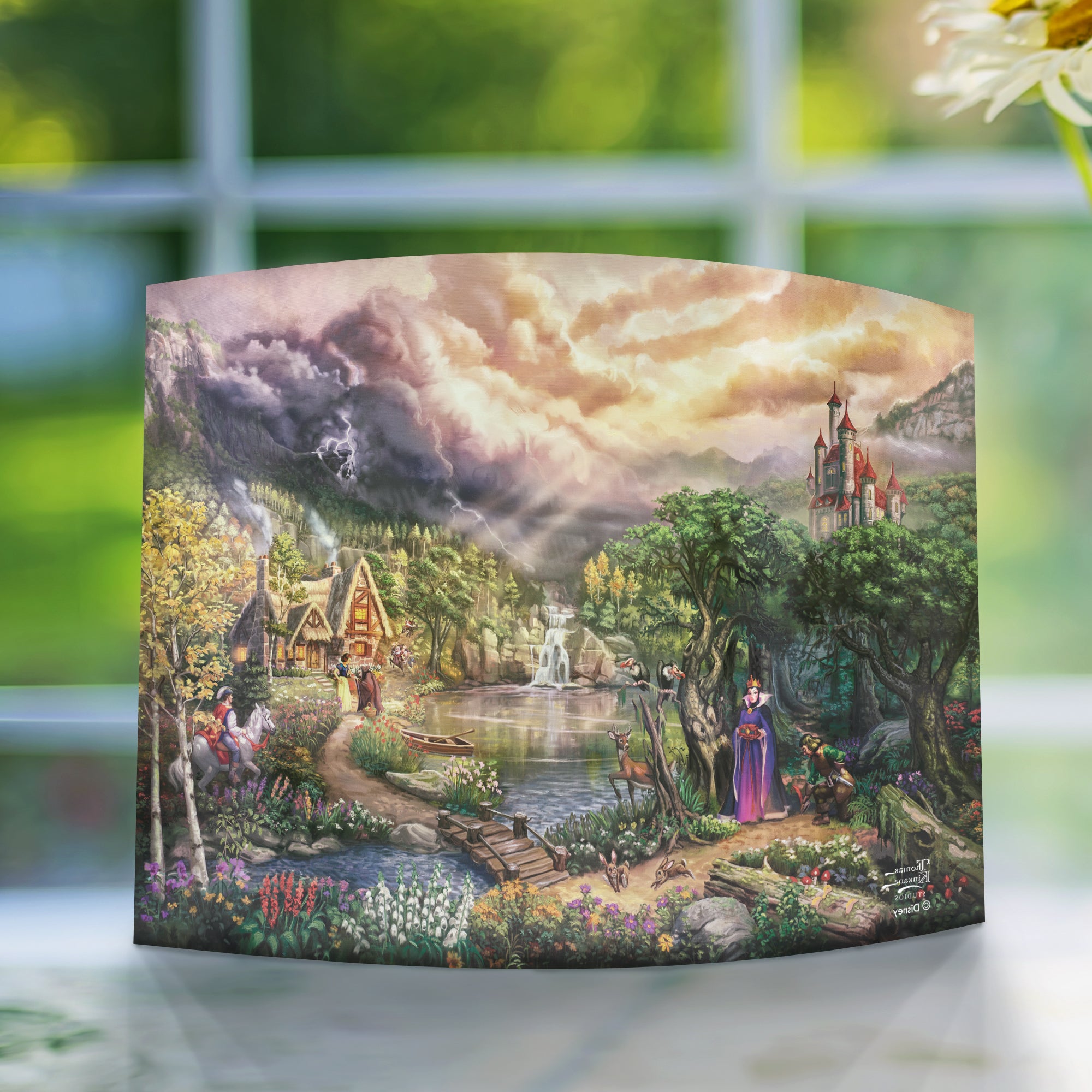 Disney (Snow White - The Evil Queen) 10" x 7" Curved Acrylic Print ACP1007CUR785