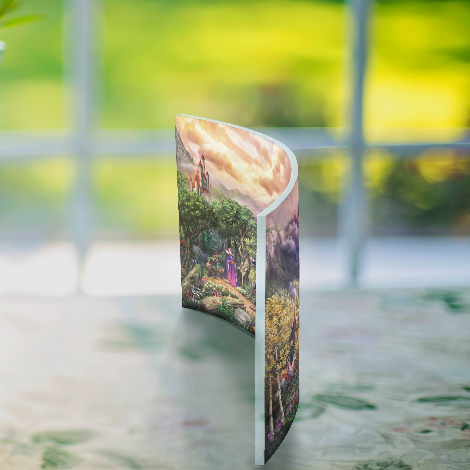 Disney (Snow White - The Evil Queen) 10" x 7" Curved Acrylic Print ACP1007CUR785