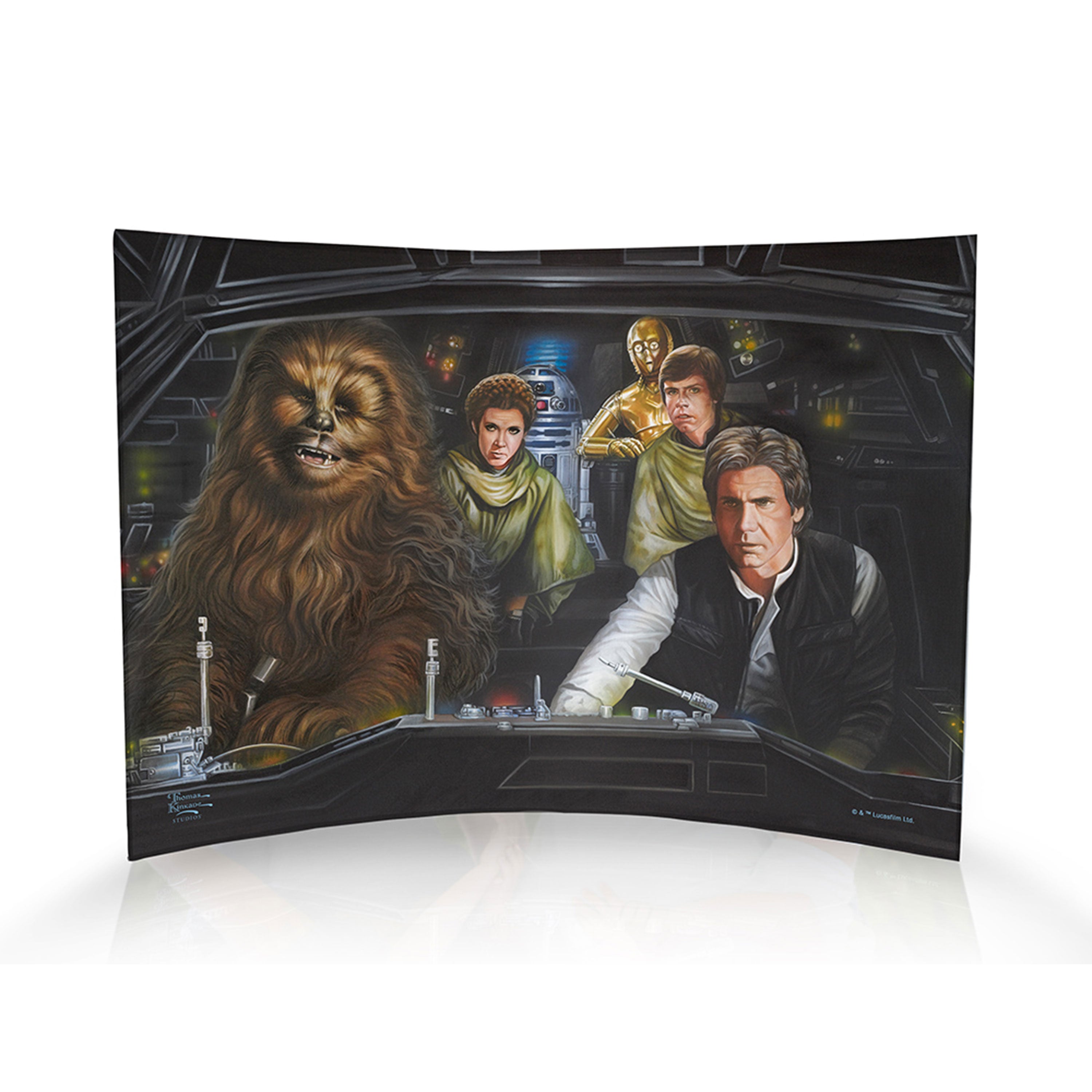 Star Wars (Strike Team) 10" x 7" Curved Acrylic Print ACP1007CUR798