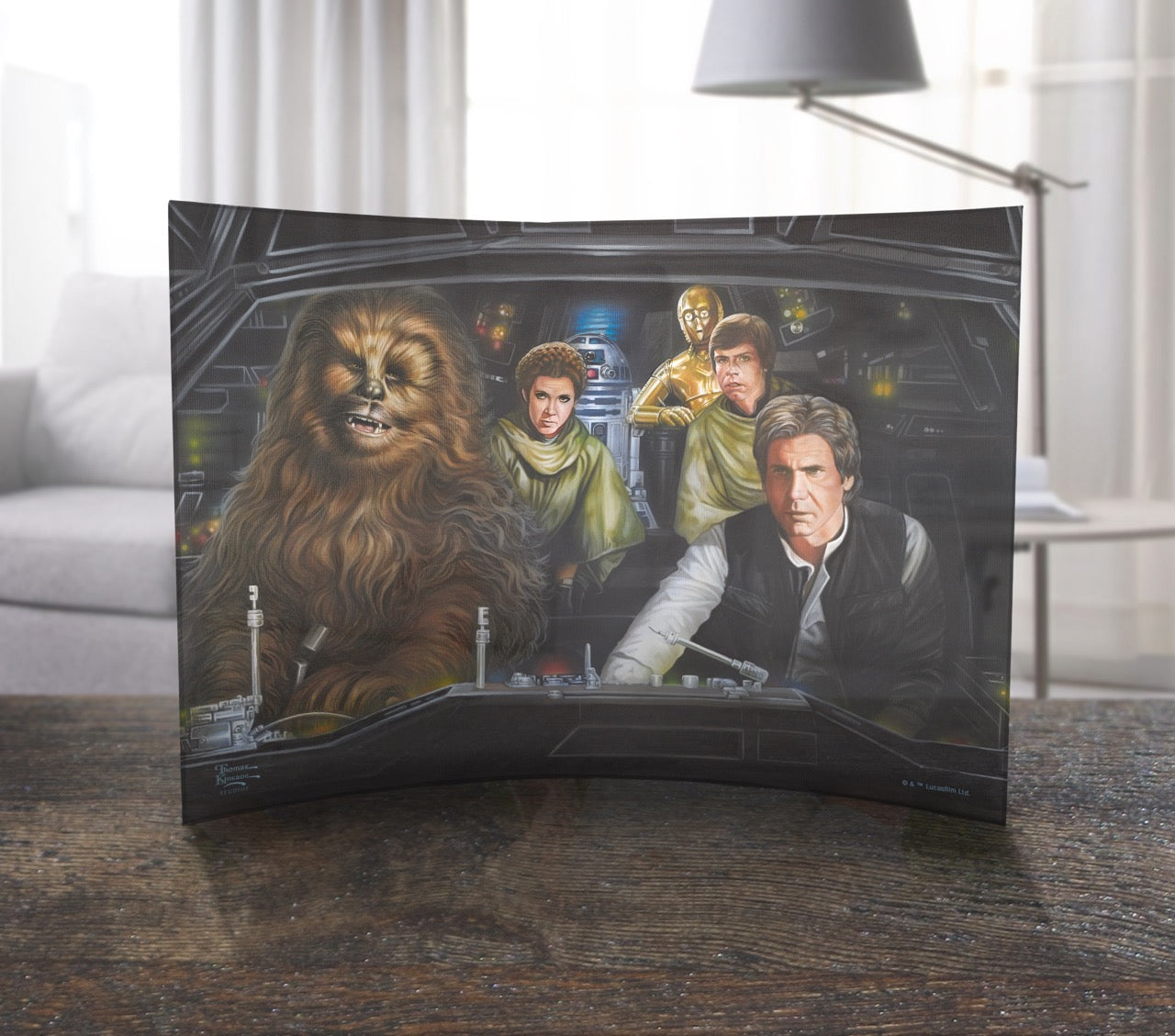 Star Wars (Strike Team) 10" x 7" Curved Acrylic Print ACP1007CUR798