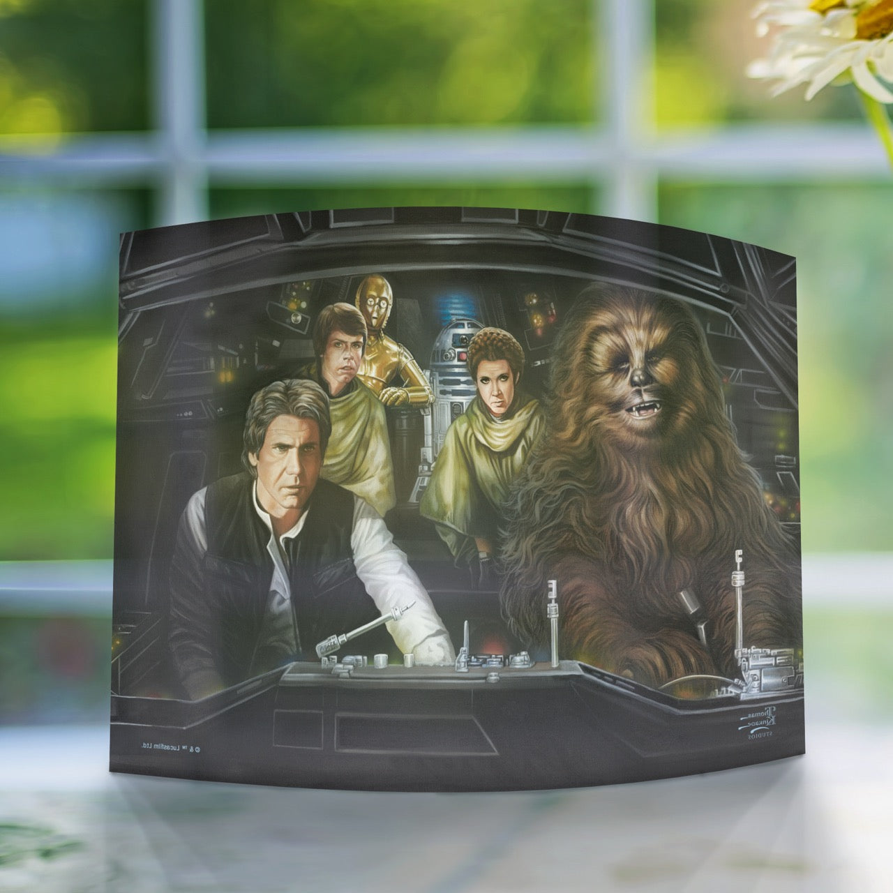 Star Wars (Strike Team) 10" x 7" Curved Acrylic Print ACP1007CUR798