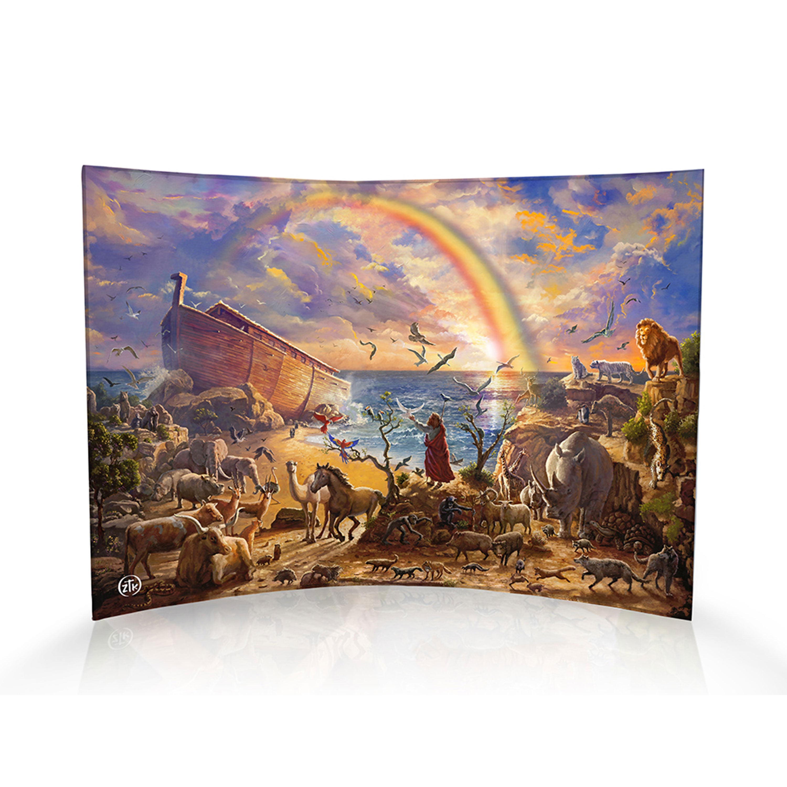 Zac Kinkade (Noah's Ark) 10" x 7" Curved Acrylic Print ACP1007CUR805