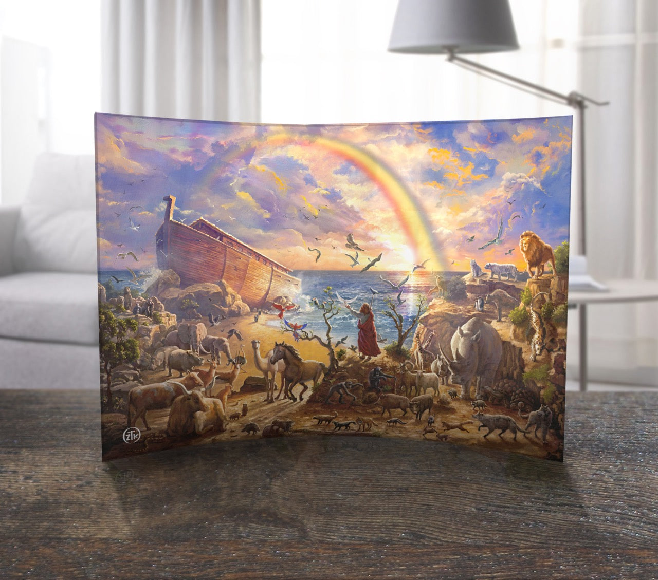 Zac Kinkade (Noah's Ark) 10" x 7" Curved Acrylic Print ACP1007CUR805