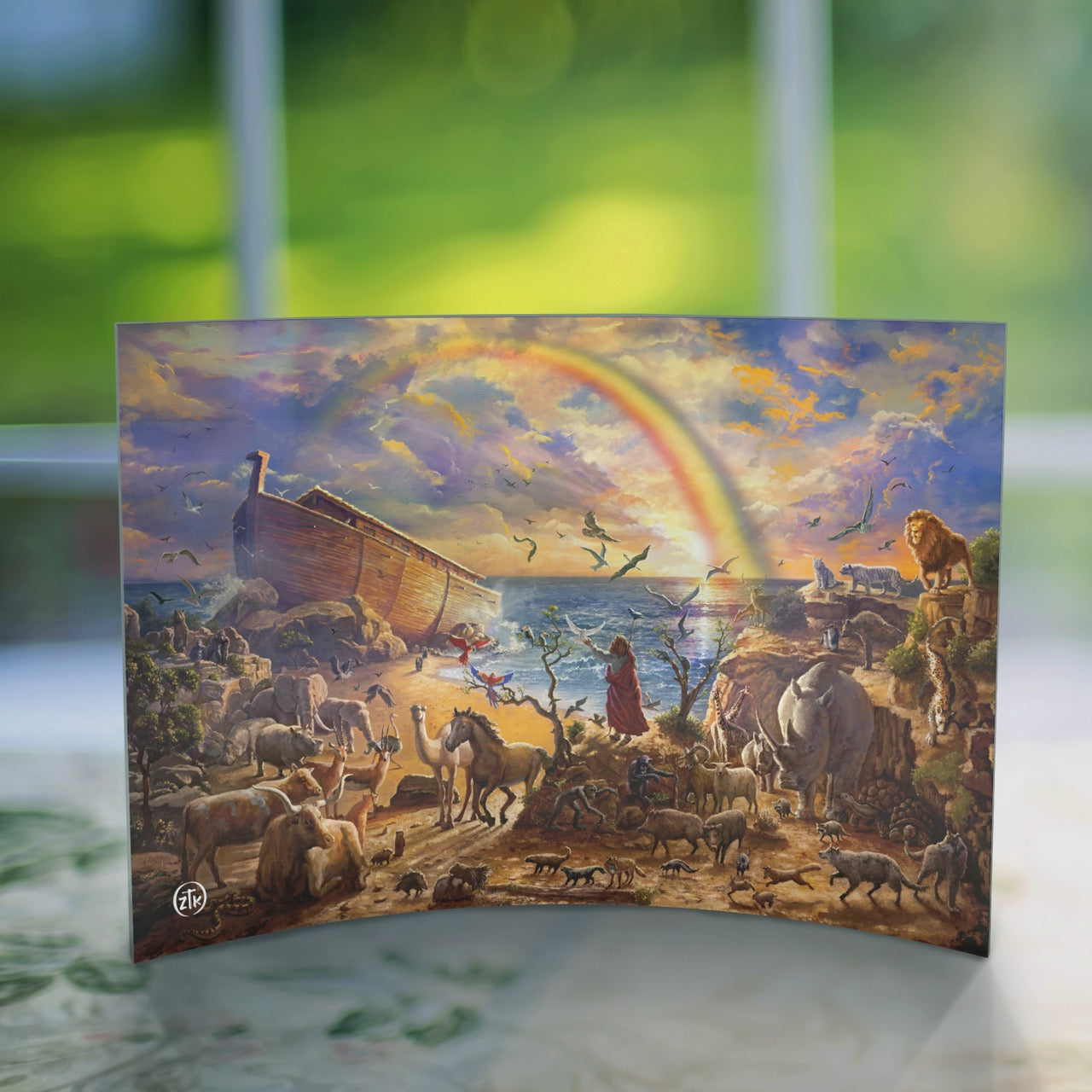 Zac Kinkade (Noah's Ark) 10" x 7" Curved Acrylic Print ACP1007CUR805