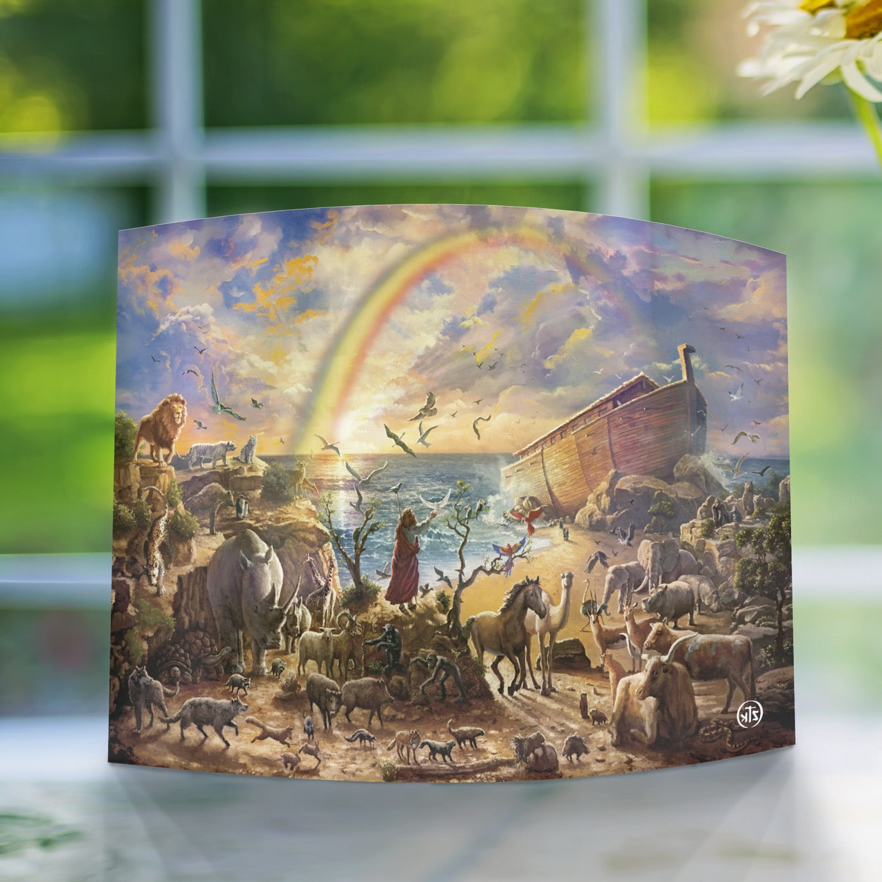 Zac Kinkade (Noah's Ark) 10" x 7" Curved Acrylic Print ACP1007CUR805