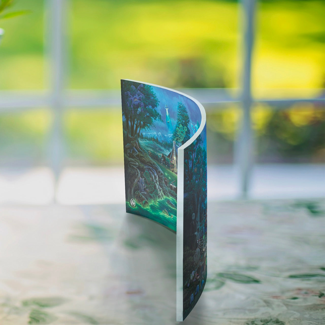 Zac Kinkade (A Supernatural Retreat) 10" x 7" Curved Acrylic Print ACP1007CUR806