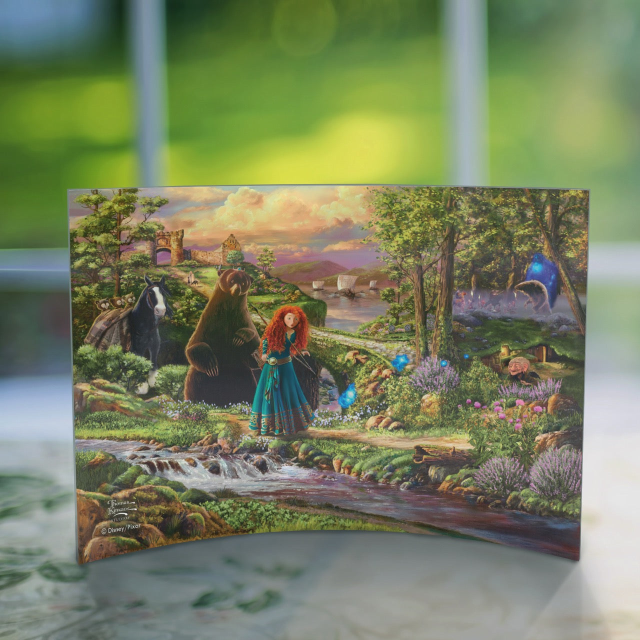 Disney (Brave) 10" x 7" Curved Acrylic Print ACP1007CUR807