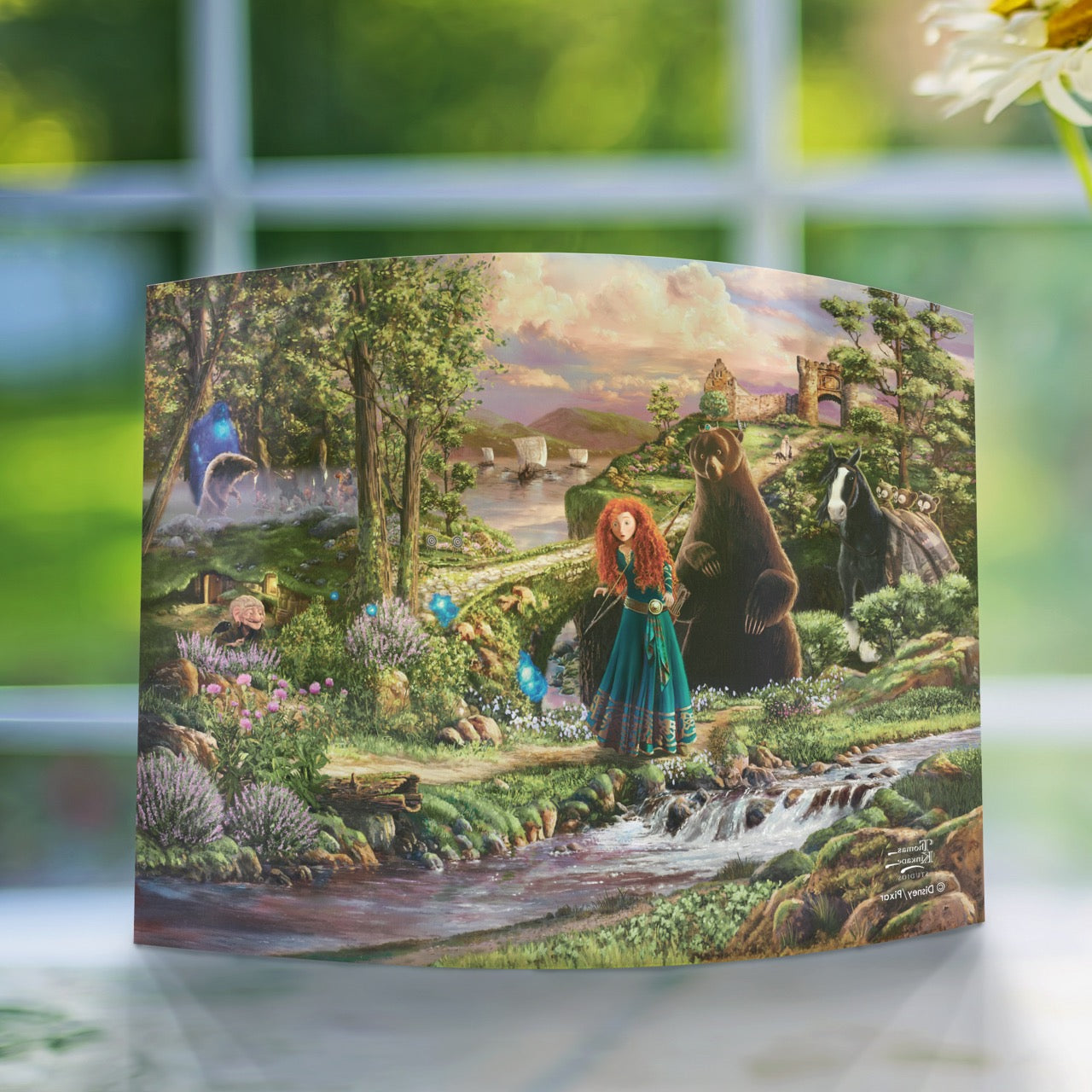 Disney (Brave) 10" x 7" Curved Acrylic Print ACP1007CUR807