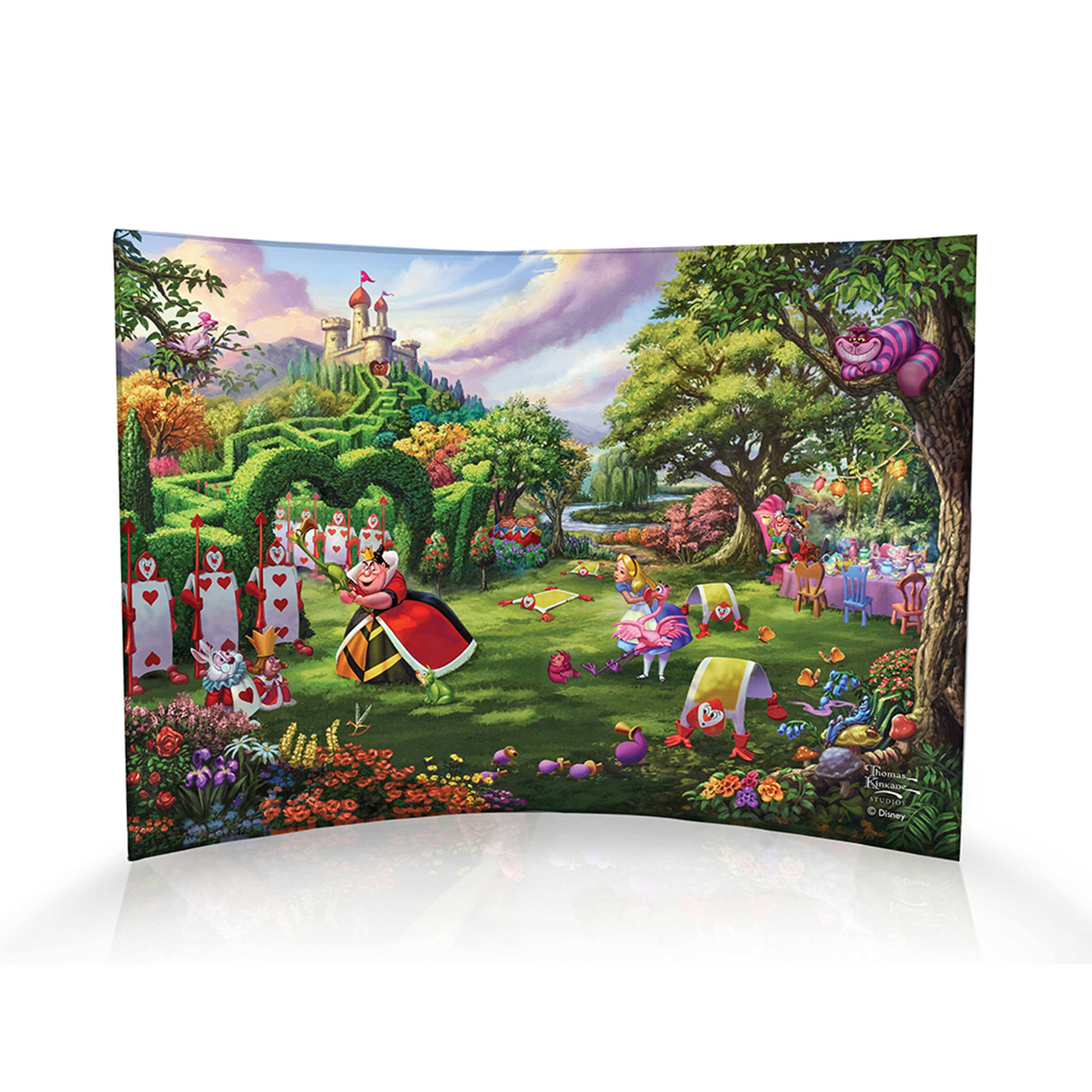 Disney (Queen of Hearts) 10" x 7" Curved Acrylic Print ACP1007CUR822