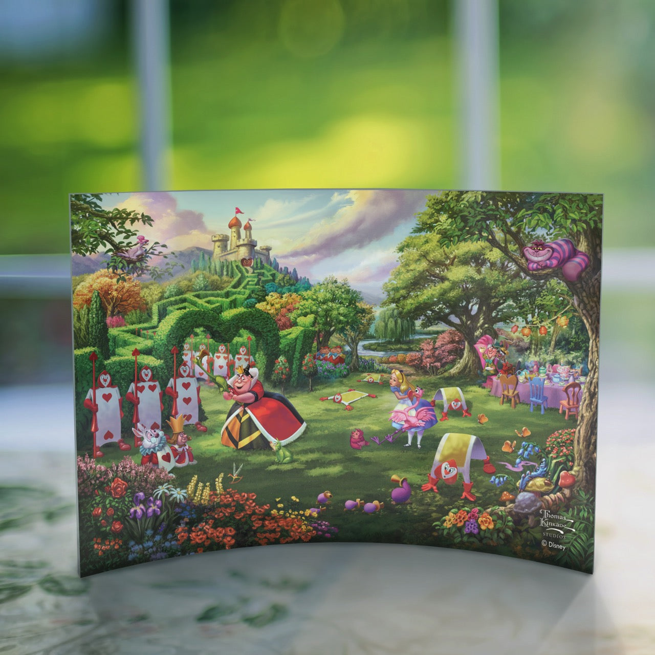 Disney (Queen of Hearts) 10" x 7" Curved Acrylic Print ACP1007CUR822