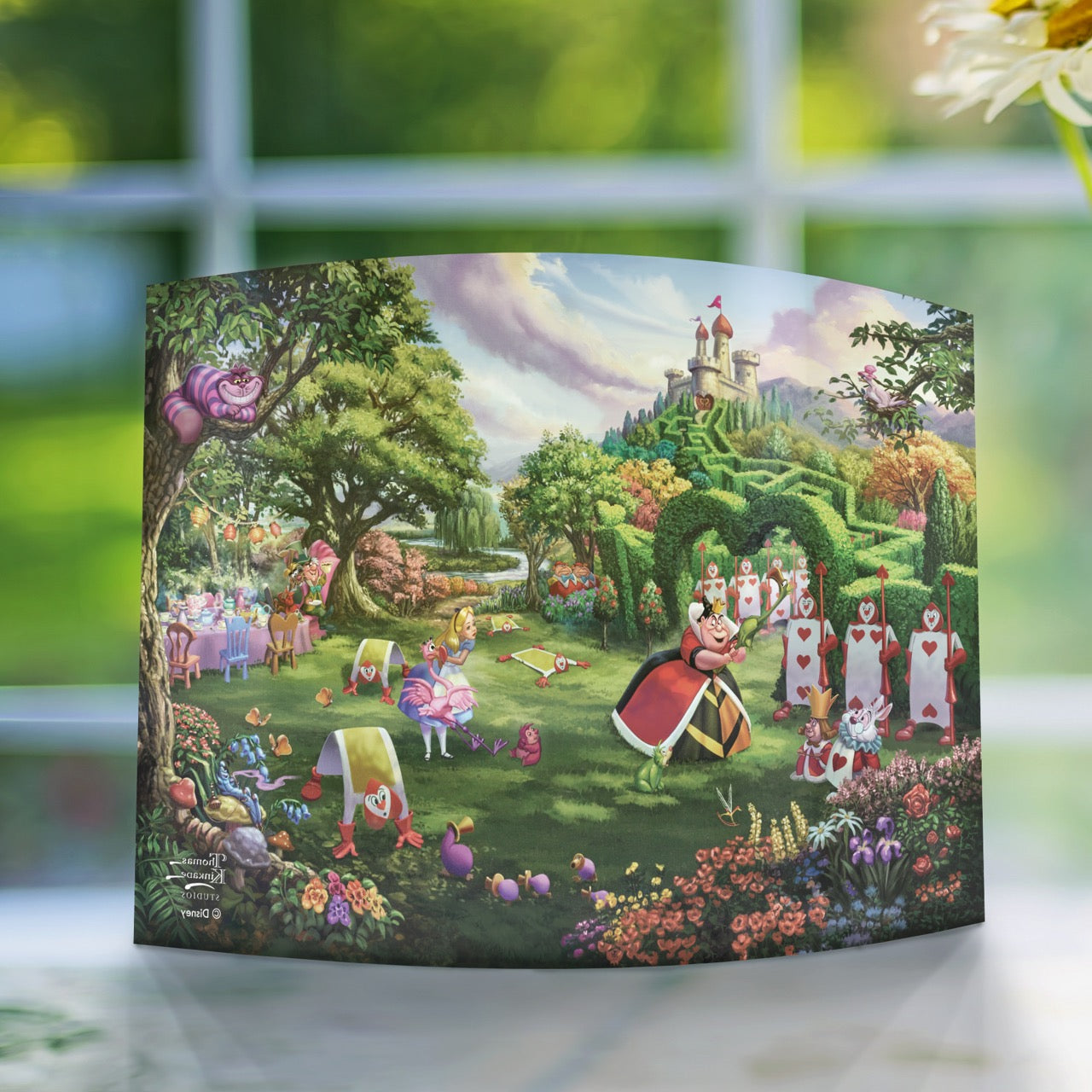 Disney (Queen of Hearts) 10" x 7" Curved Acrylic Print ACP1007CUR822