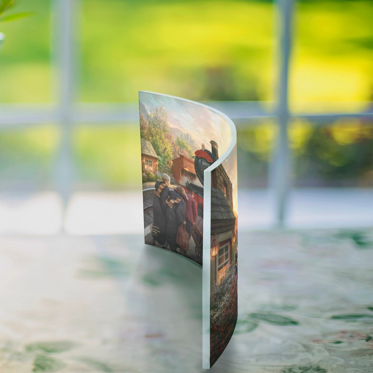 Harry Potter™ Thomas Kinkade Studios (Hogwarts Express™) 10” x 7” Curved Acrylic Print ACP1007CUR823